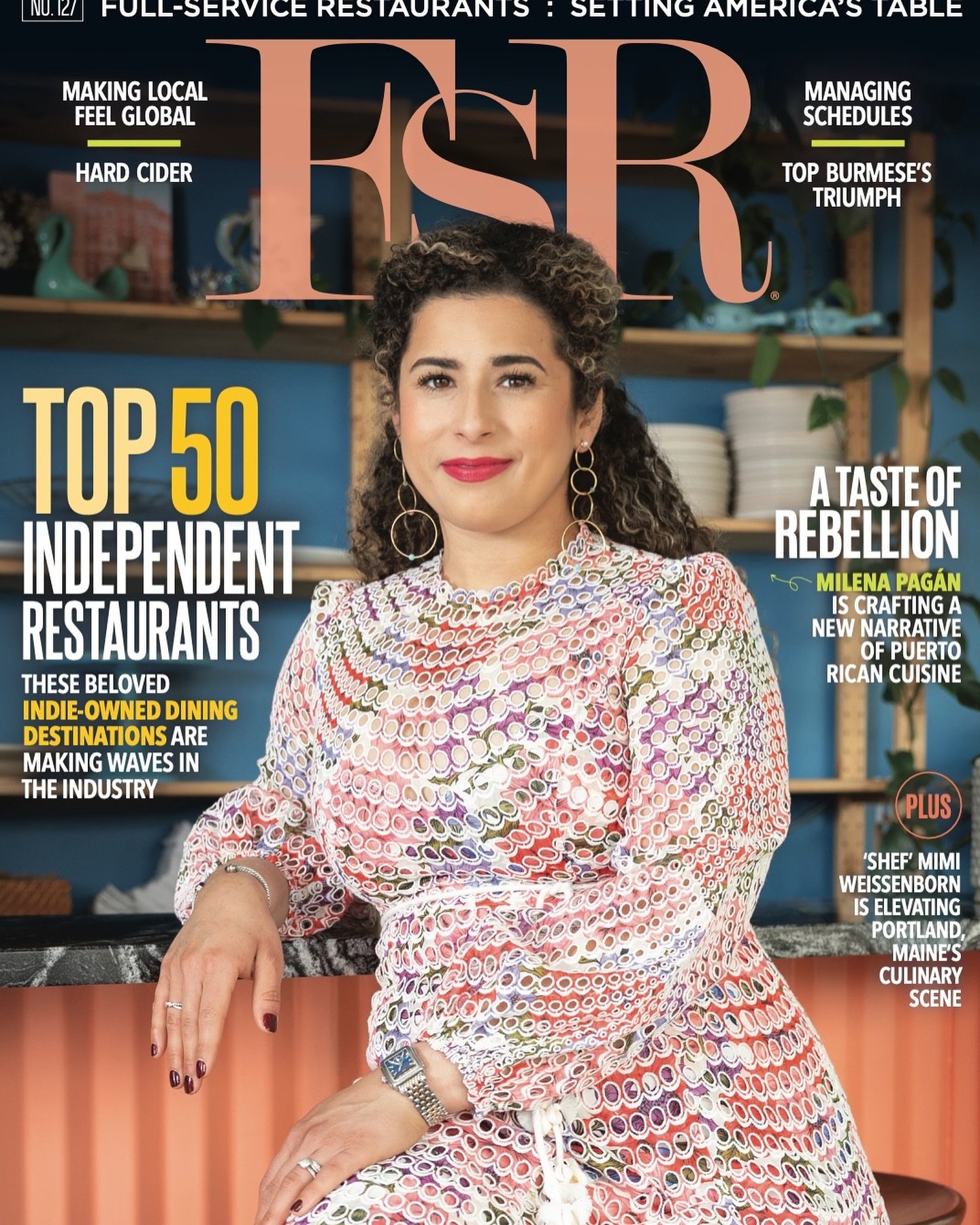 So thrilled for the release of FSR Magazine&rsquo;s stunning July issue! 💚

Highlights include:

&bull; A fantastic Chef Profile of @shefmimi, with highlights of @surlieportland, @gathermaine, and @catfacecafemaine;
&bull; Chefs @evanhennessey of @s