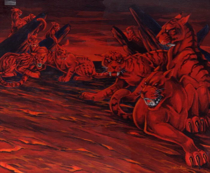 The 9 Cats of Hell