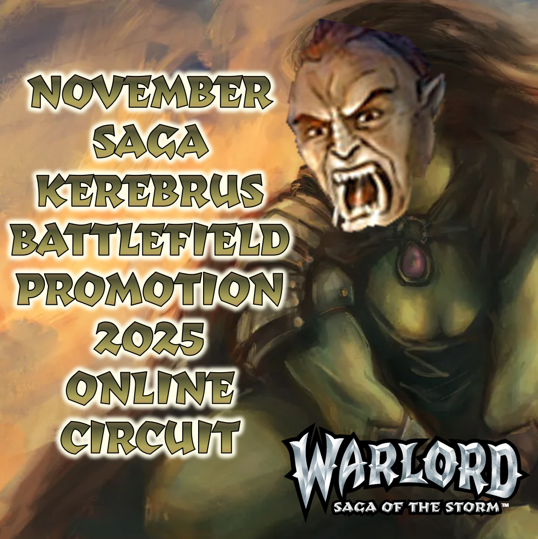 Online Circuit Events 2025 - November Saga Kerebrus Battlefield Promotion