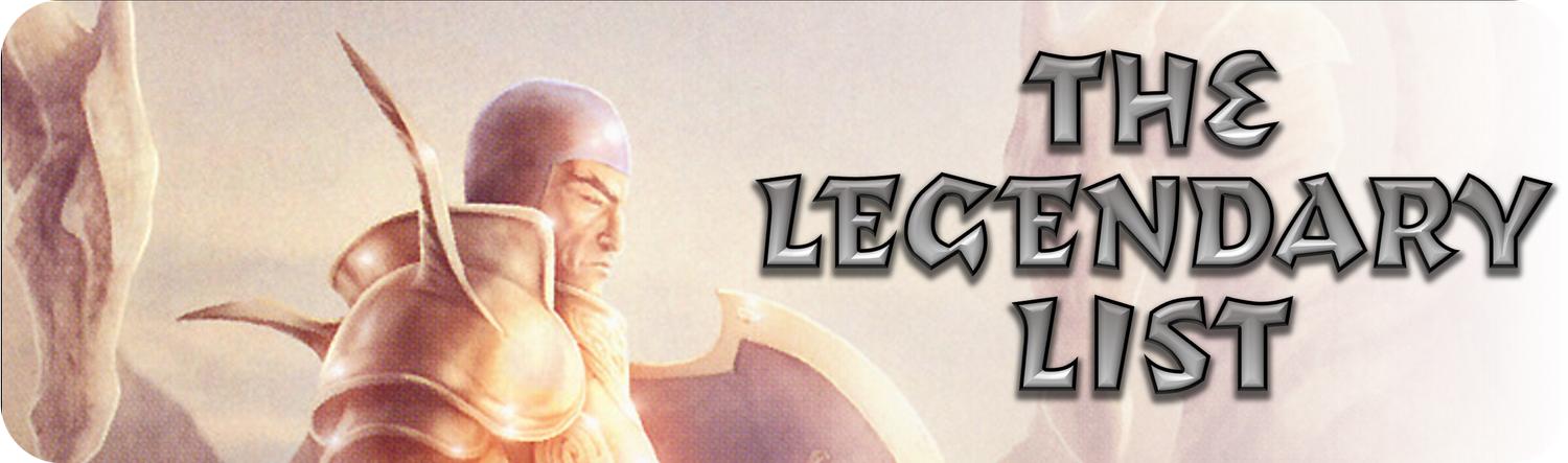 Legendary List — Saga of the Storm