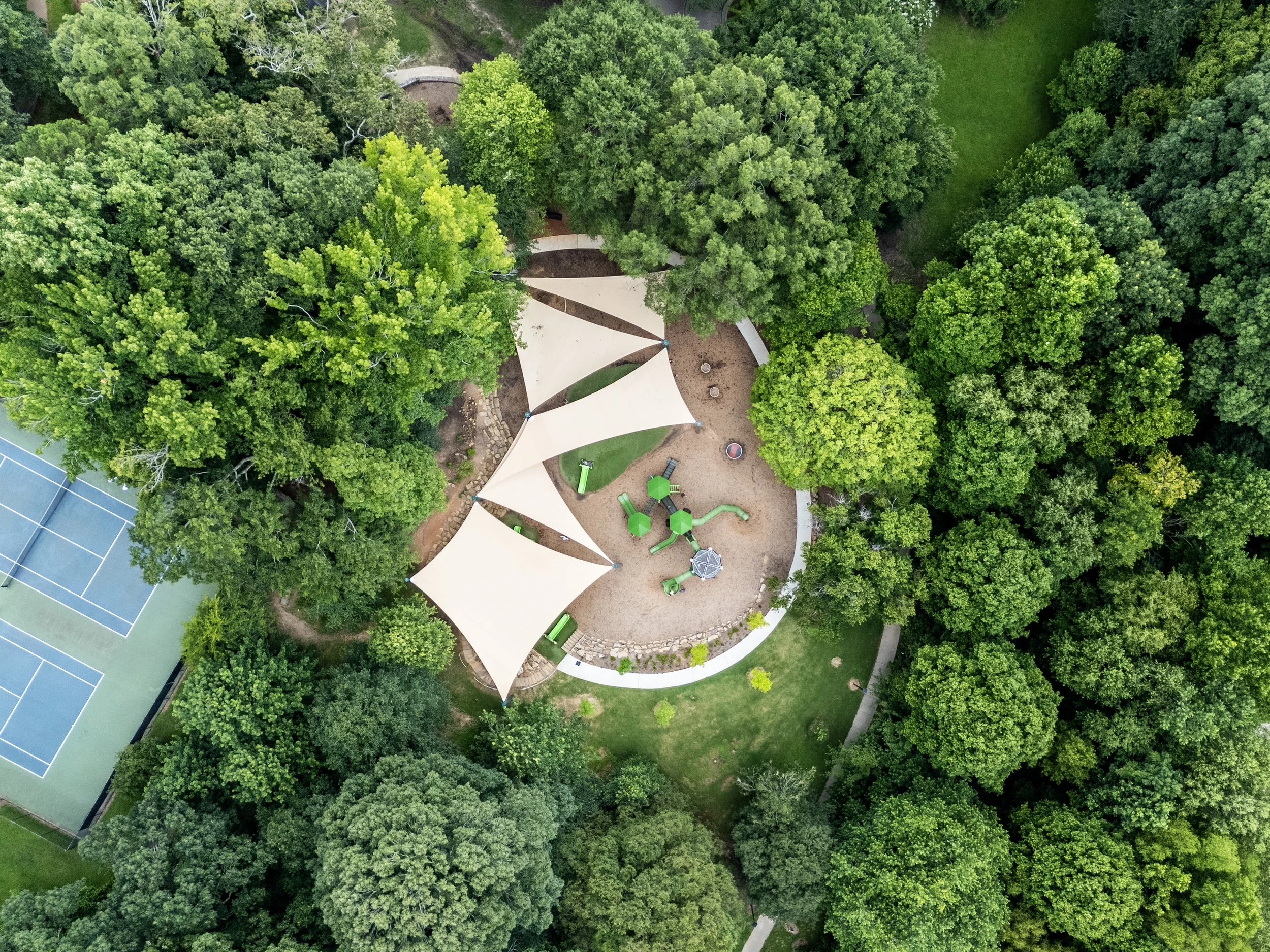 34climbers, commercial park, drone photo, playground photography, slides.jpg