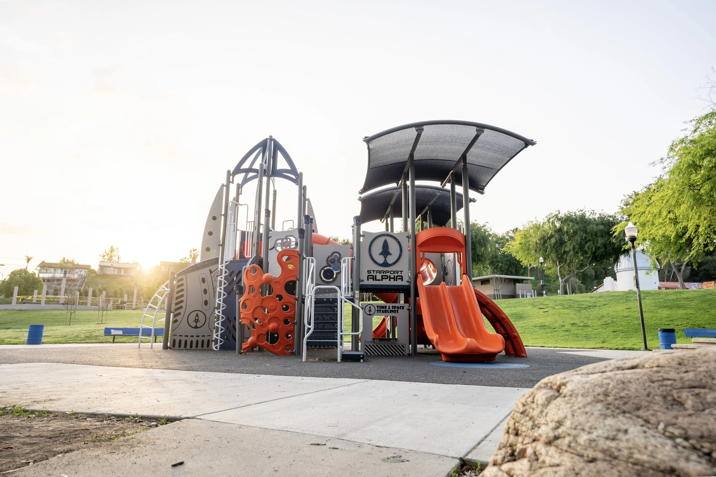 4california, commerical playground equipment, playground structure, safety surfacing, slides.jpg