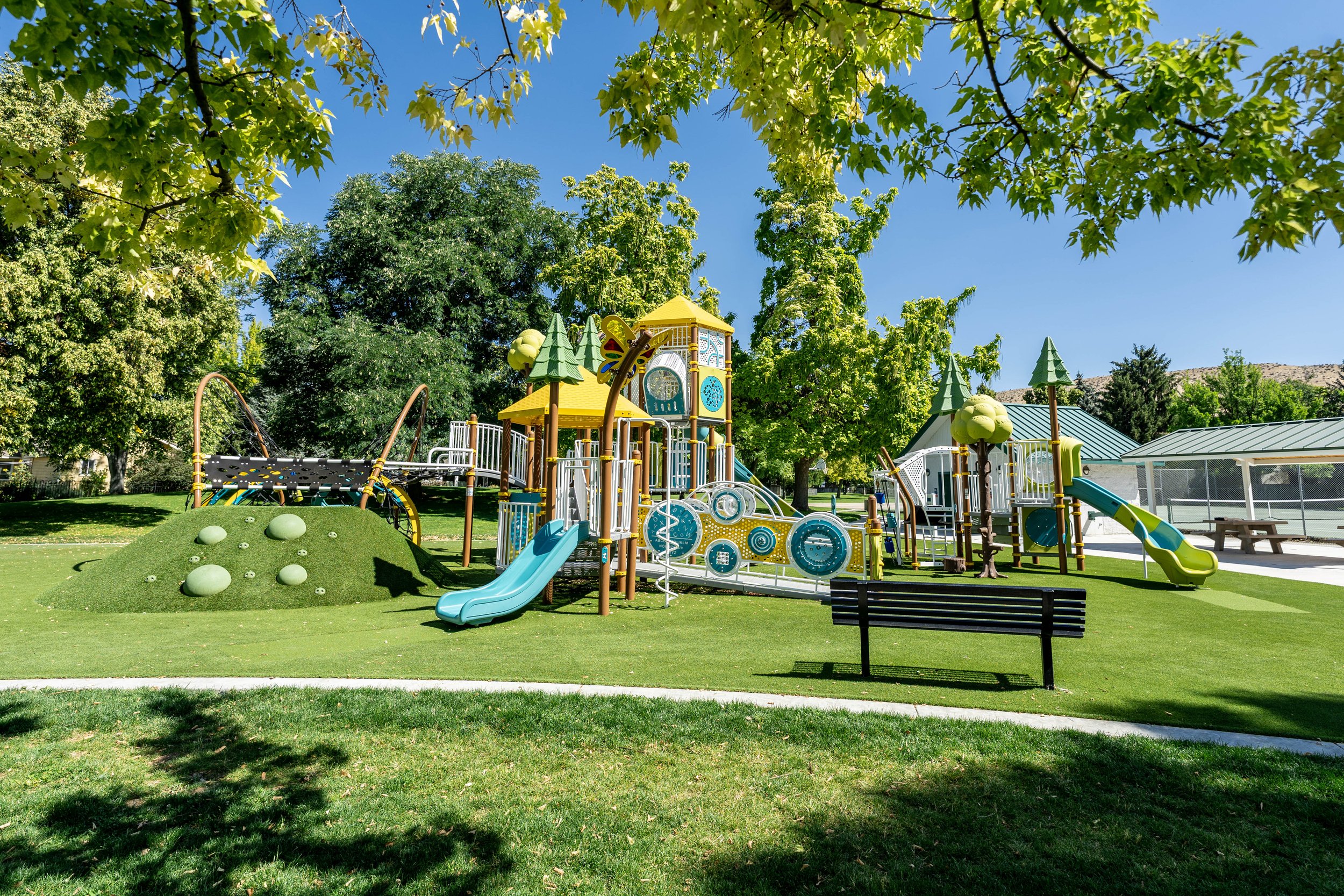 53artificial turf, commercial playground, playground photography, slide, slides.jpg