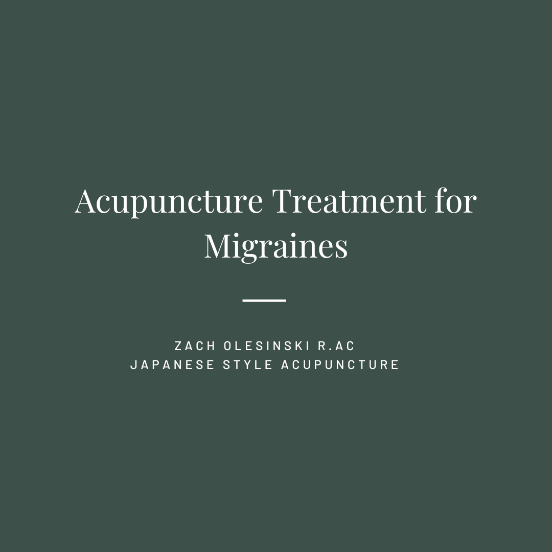 Acupuncture Treatment for Migraines