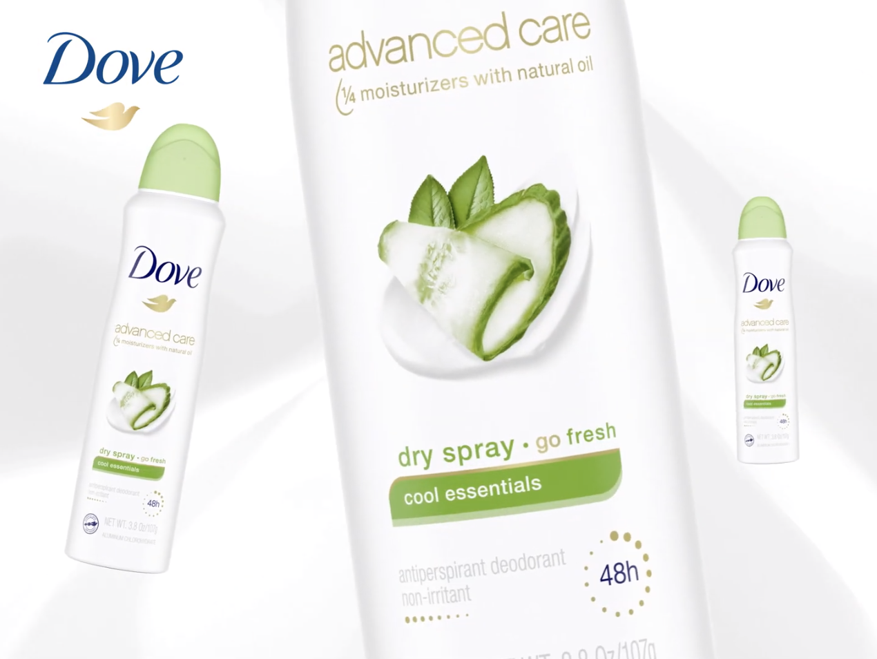 Dove Dry Spray - Step Up Content