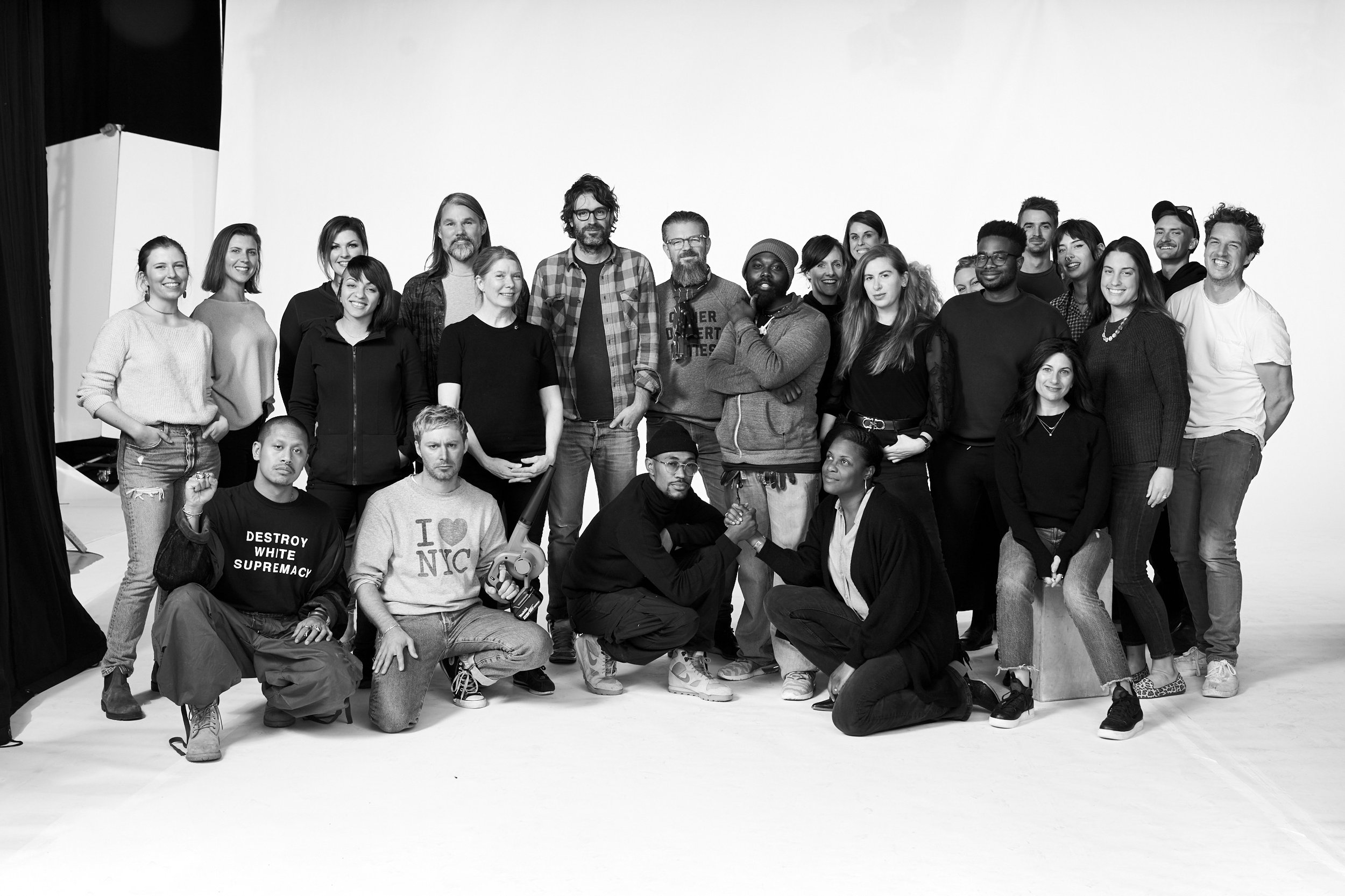 Our hardworking crew