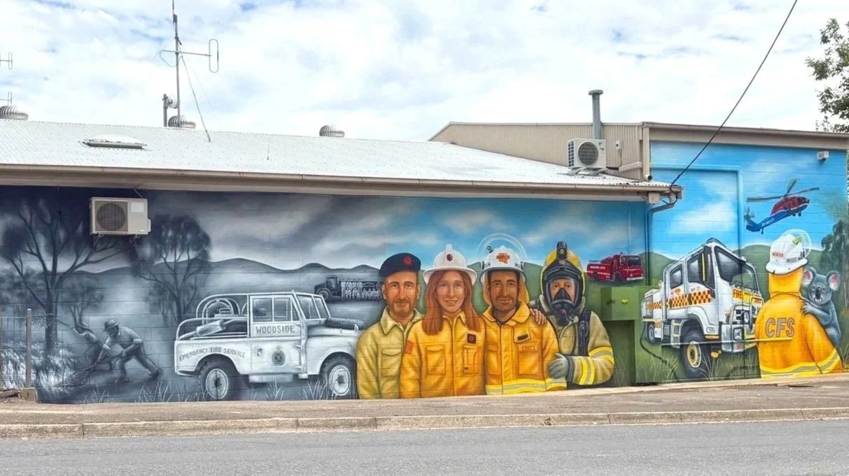 Woodside CFS Mural