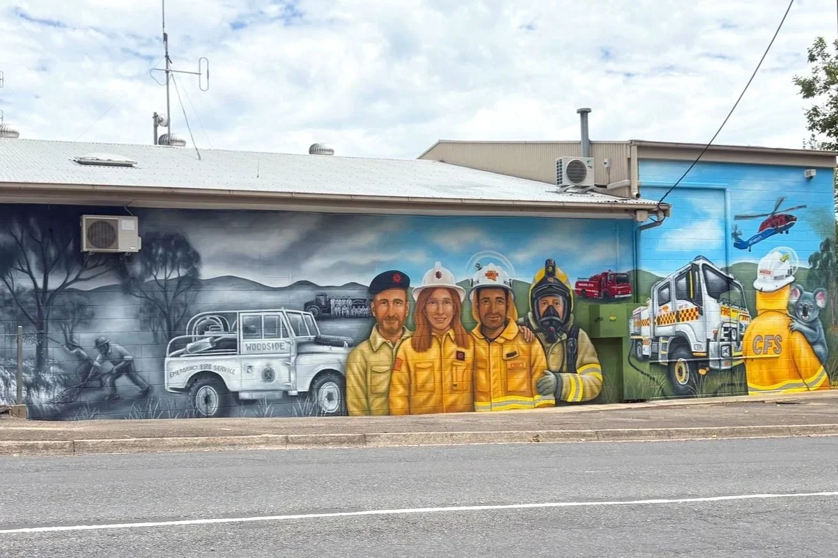 Woodside CFS Mural