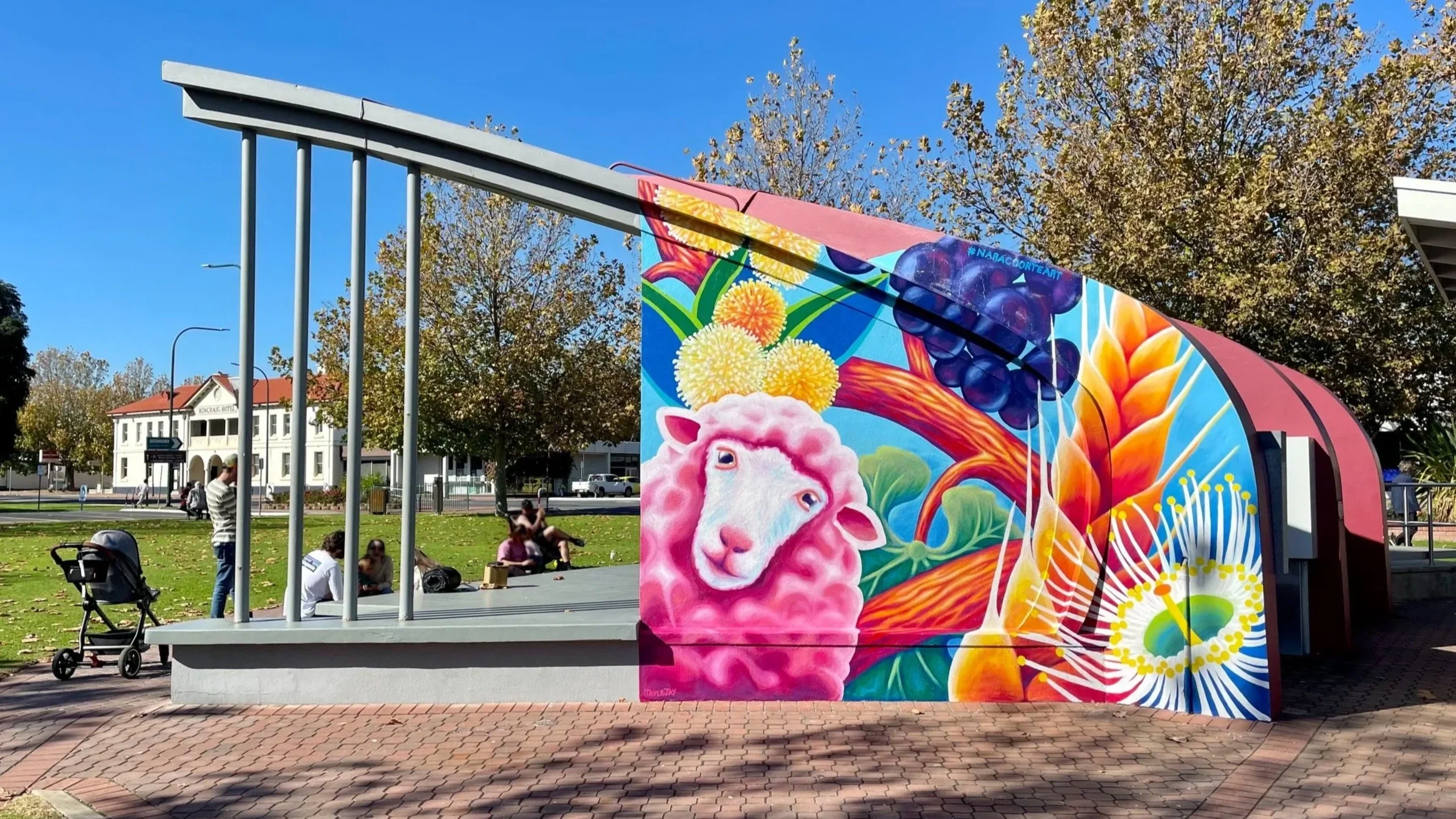 Naracoorte Sound Shell Mural