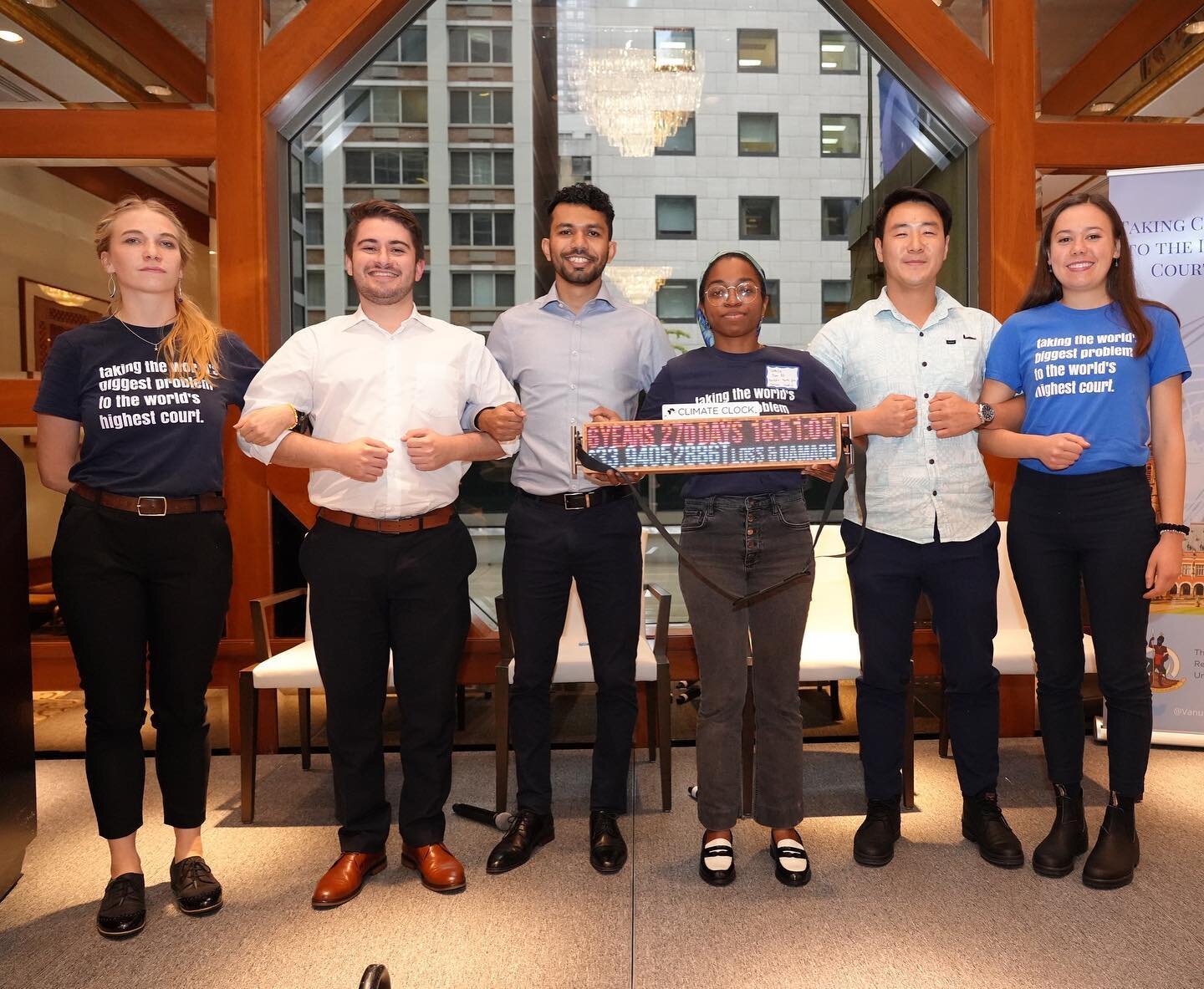 On Monday this week, youth activists brought the Climate Clock to face 60+ UN ambassadors in an effort to bring the world&rsquo;s biggest problem to the world&rsquo;s highest court, advocating for the human rights of future generations. Among them, w