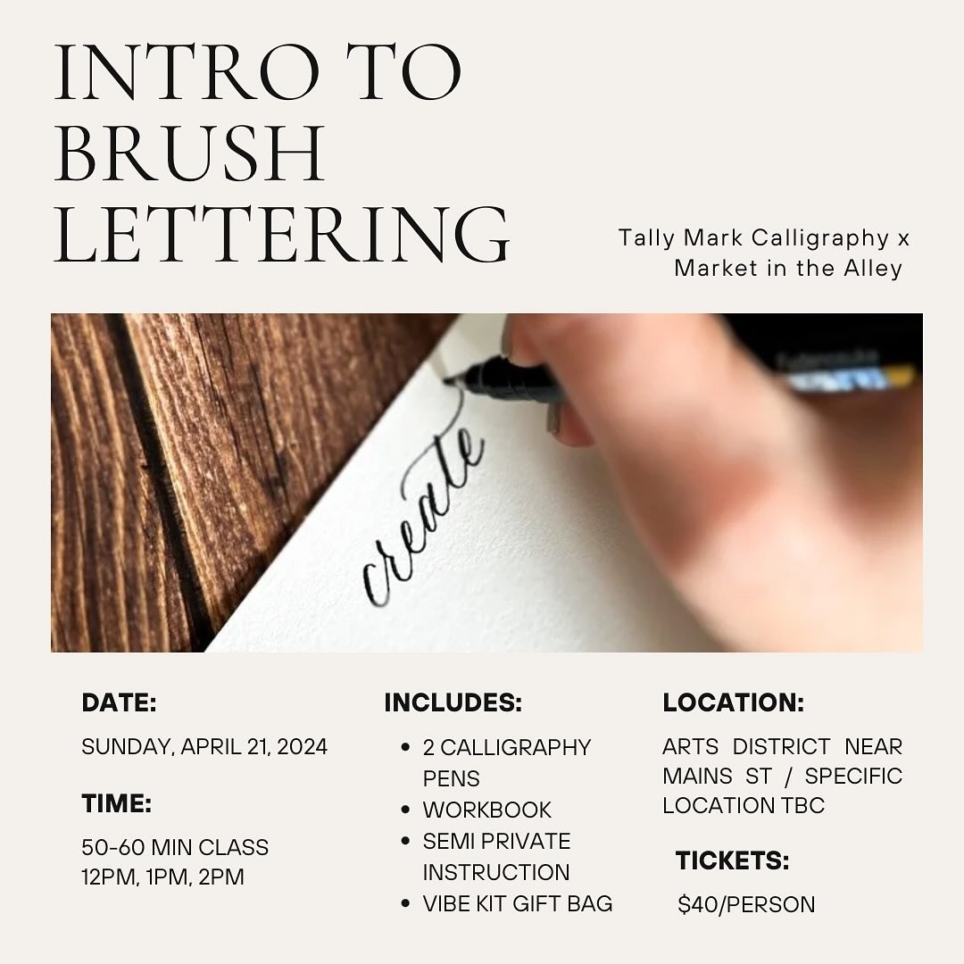 Only one more week to sign up for my calligraphy class. This is likely the last class I&rsquo;ll offer for now so don&rsquo;t miss out! 

I love creating a vibe when I practice my calligraphy - makes it more relaxing and freeing. Come learn the basic