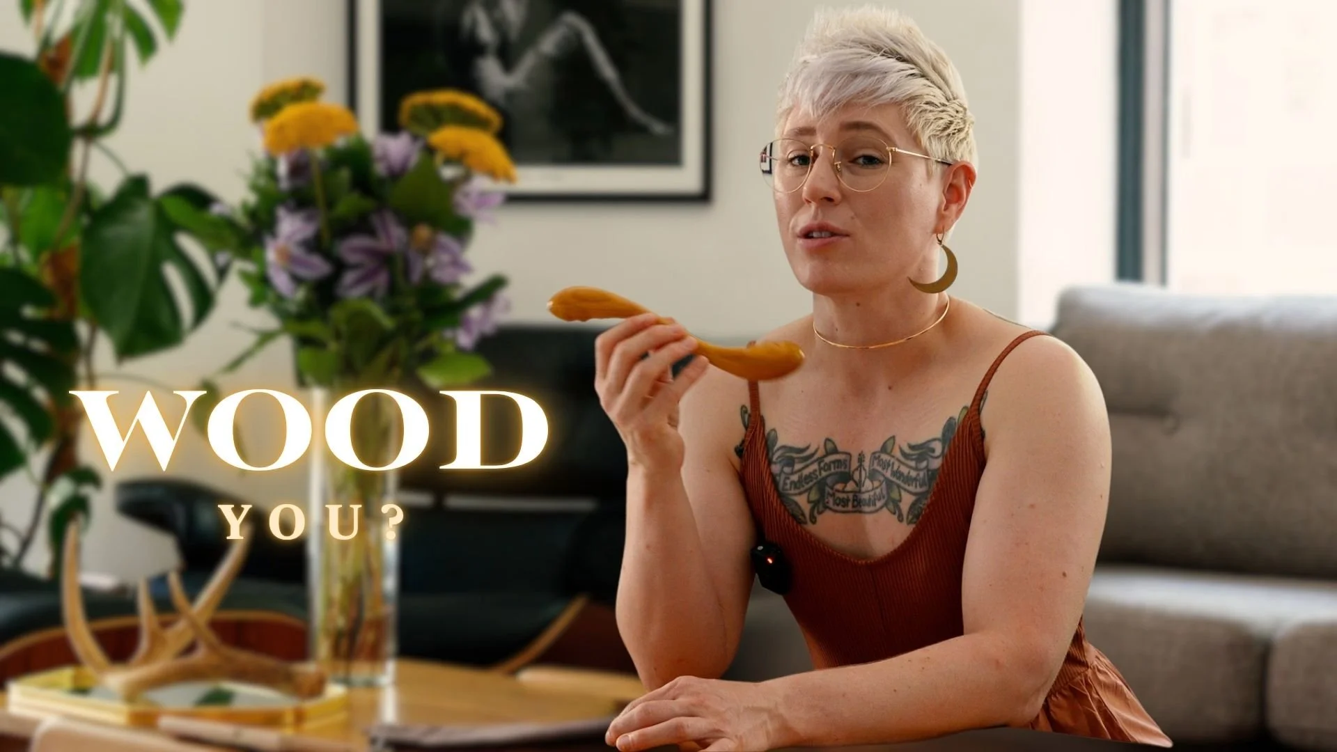Wood You!? Review of Idée du Désir Handcrafted Wooden Twist Dildo