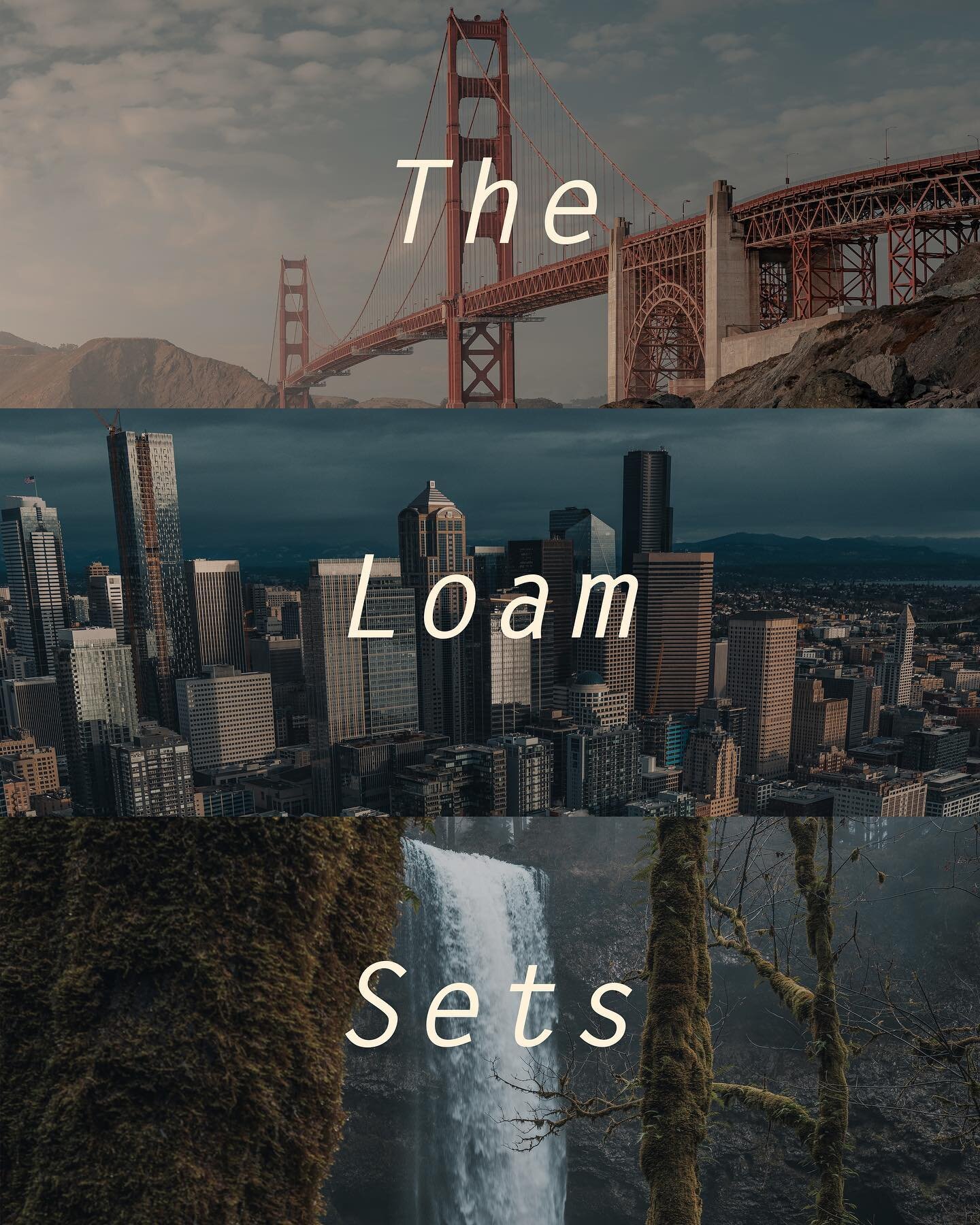 Have you checked out my new preset packs yet? They are available through the link in my bio or my Instagram shop.
&bull;
&bull; The Loamsets are various presets and tools designed to help you dial in your images in post processing with Lightroom. The