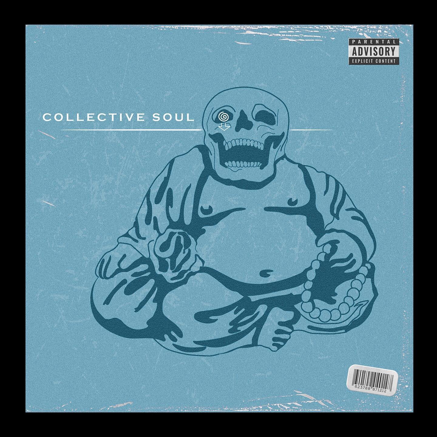 Collective Soul &ldquo;Collective Soul&rdquo; aka &ldquo;Blue Album&rdquo; (1995) Second Studio Album- Album cover redesign. @collectivesoul
