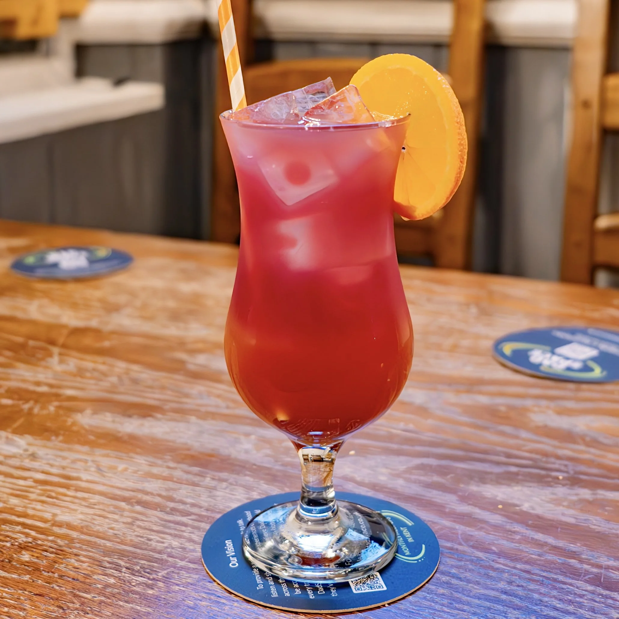 'Sea Breeze' at the Walnut Tree, Loose - Vodka, cranberry & grapefruit. 