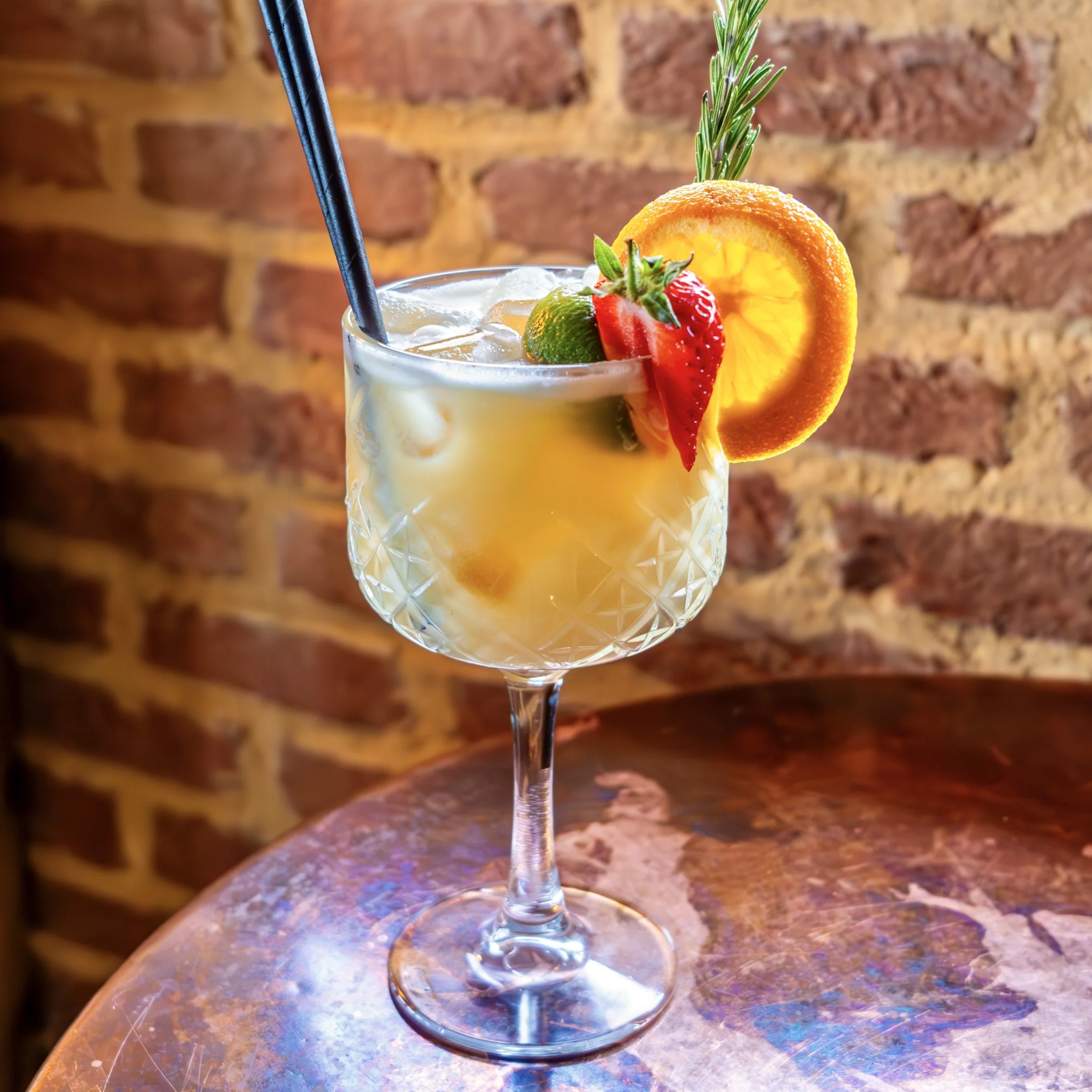 'Lord of the dance' at Nellie Gerkins - Tiki rum, pineapple, orange & coconut