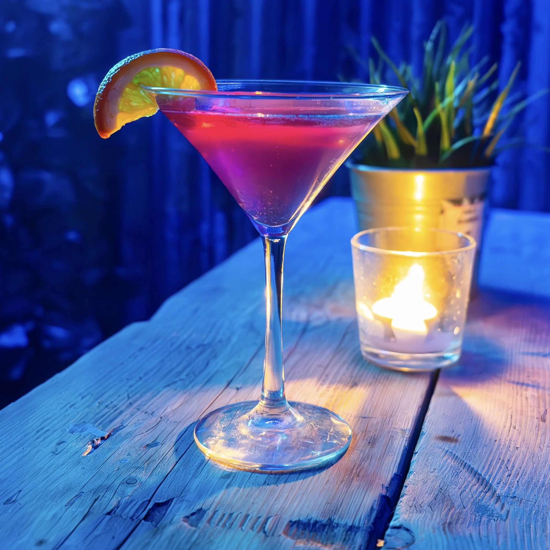 'Cosmopolitan' at Zoo - Vodka, Cointreau, cranberry & lime. 