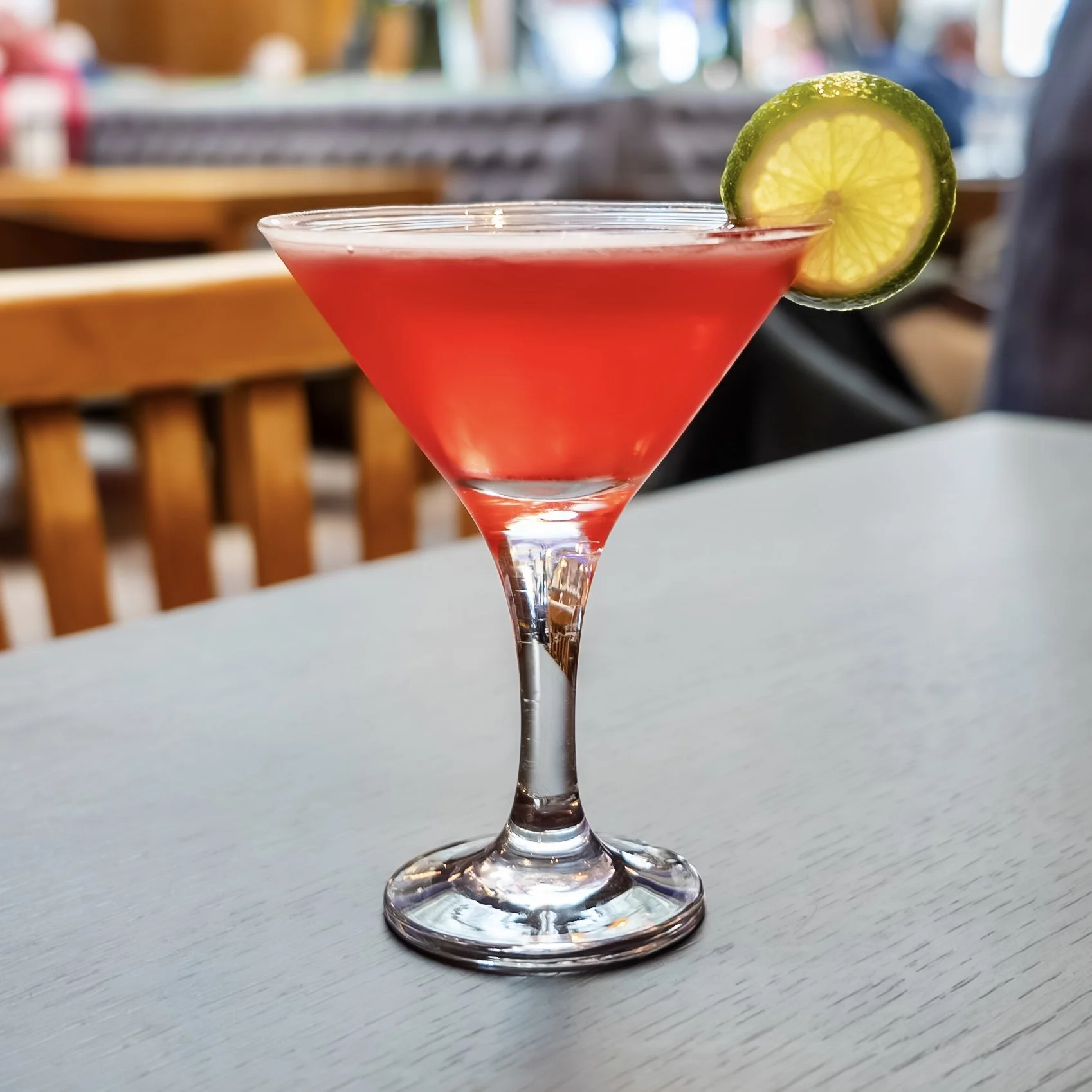 'Classic Cosmpolitan' at The Brenchley - Vodka, orange and lime. 