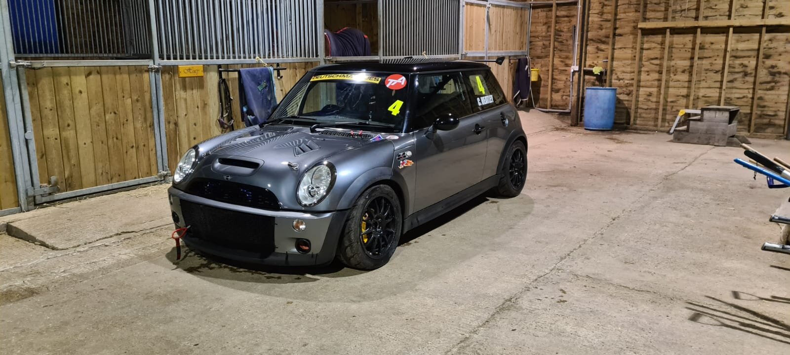 Charlies Race Mini In Preperation for Graphic Livery.jpeg