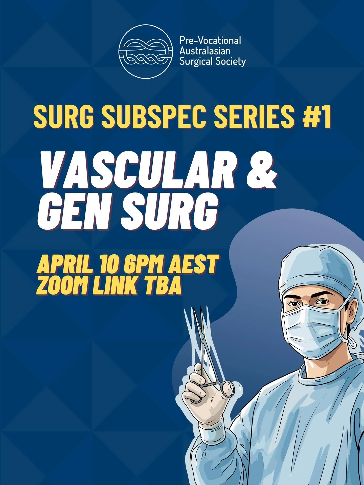 PVASS is excited to bring you our first event of the year ✨️
We&rsquo;re introducing our Surgical Specialty Series 2026, where each webinar will host trainees from two different surgical specialties. You&rsquo;ll have the chance to hear about their j