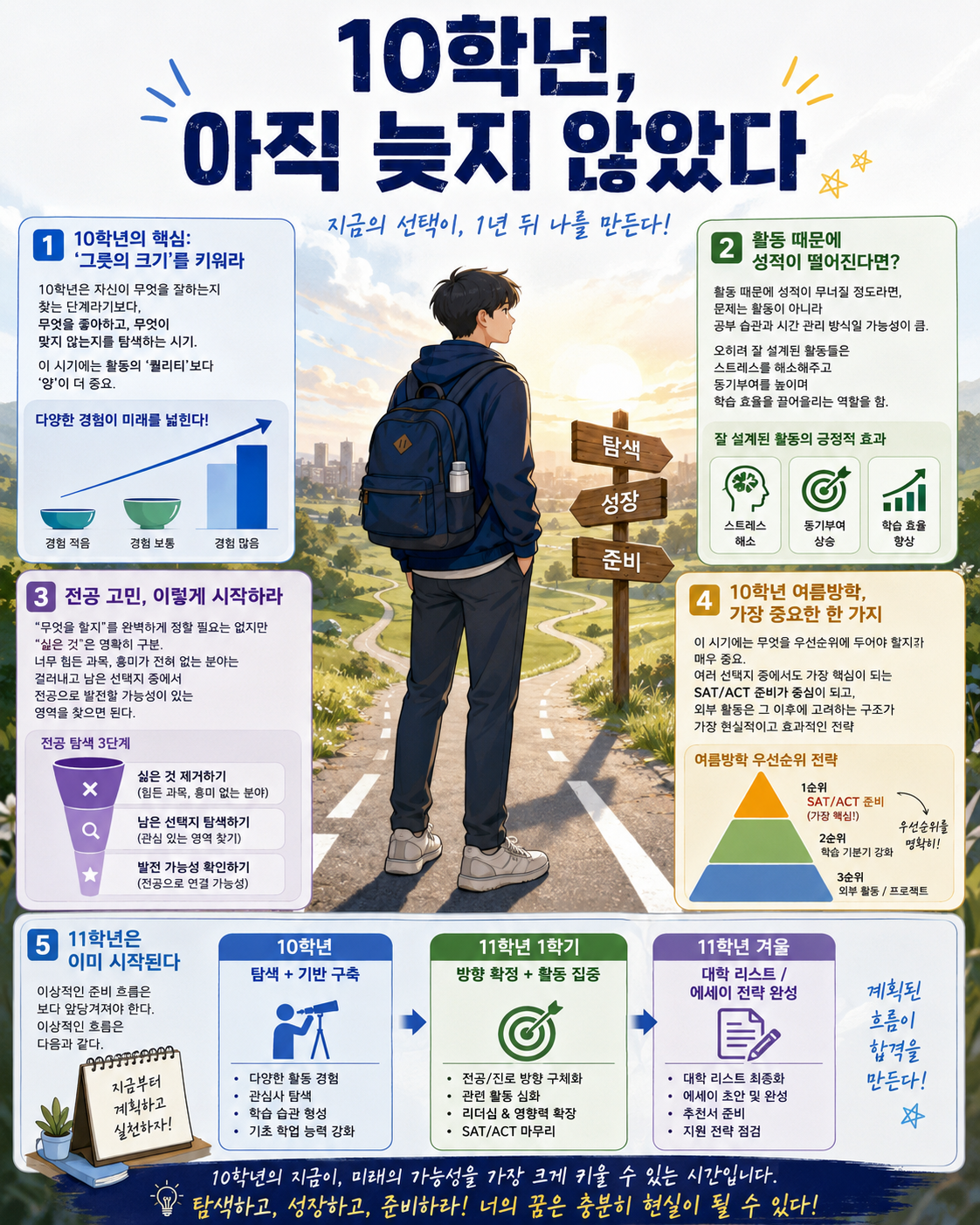10학년, 아직 늦지 않았다