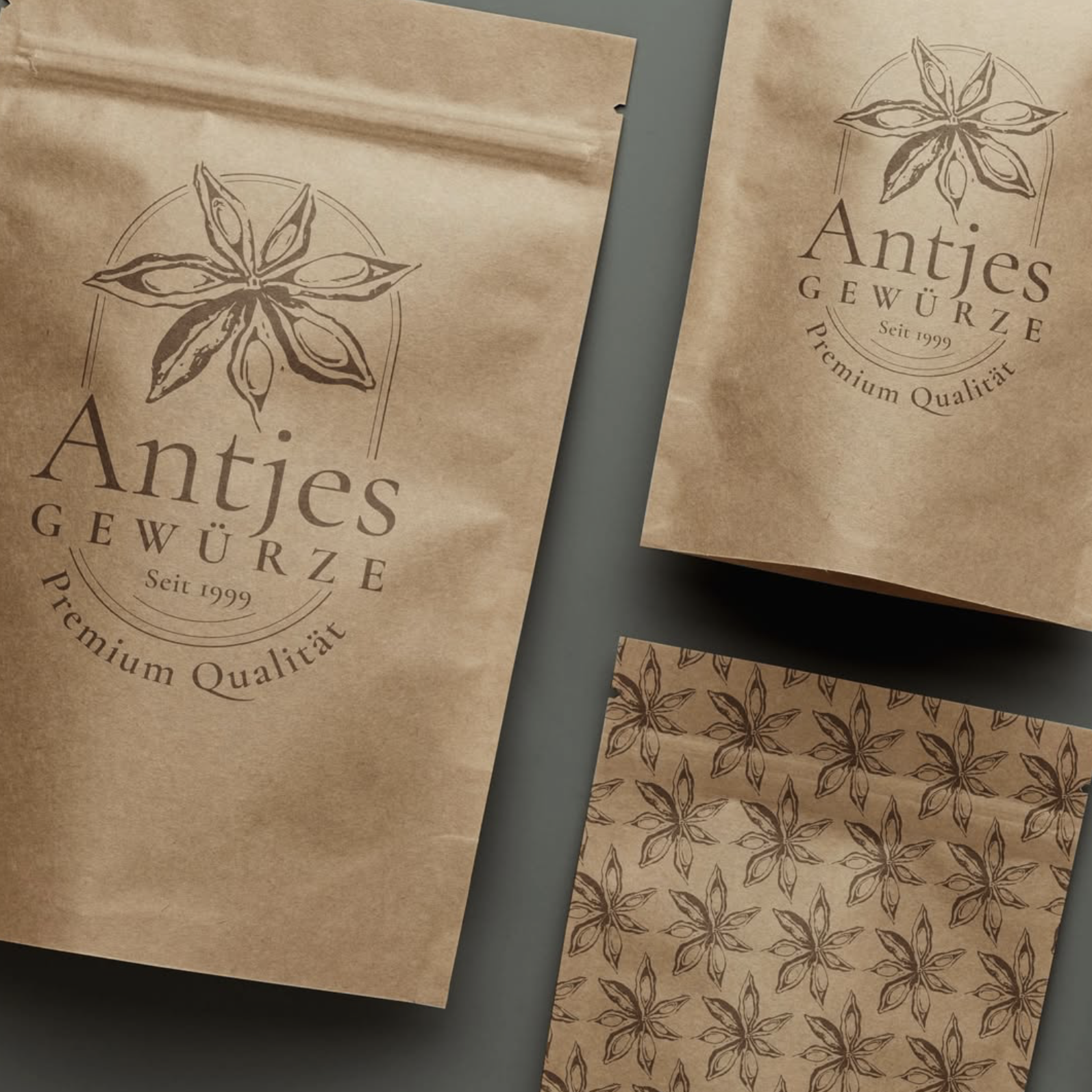 Logo & Corporate Design Antjes Gewürze
