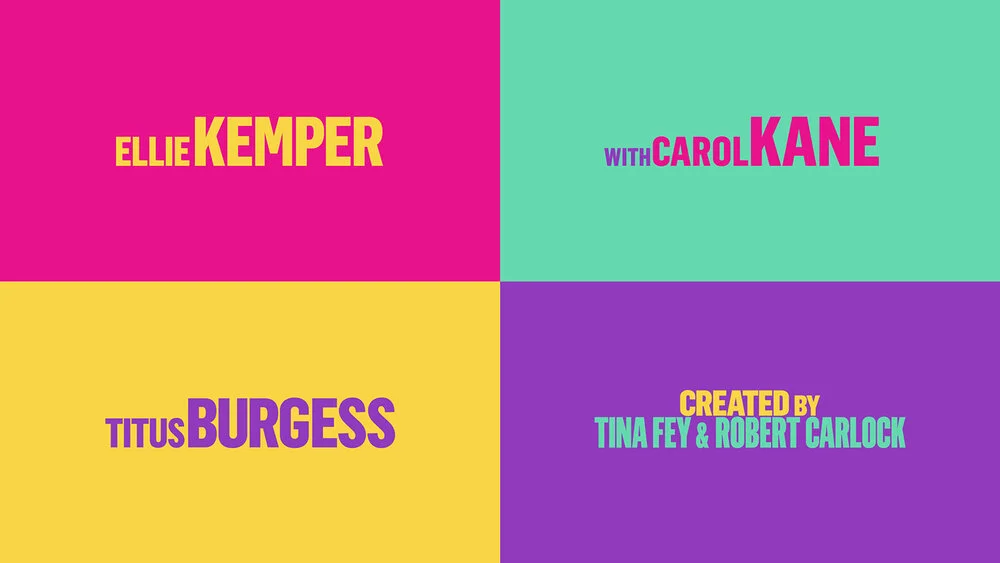 Design gráfico no cinema - Unbreakable Kimmy Schmidt