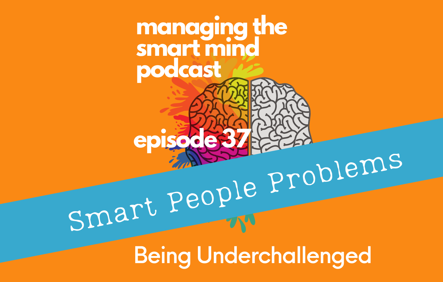 Episode 37 - Smart People Problems - Being Underchallenged