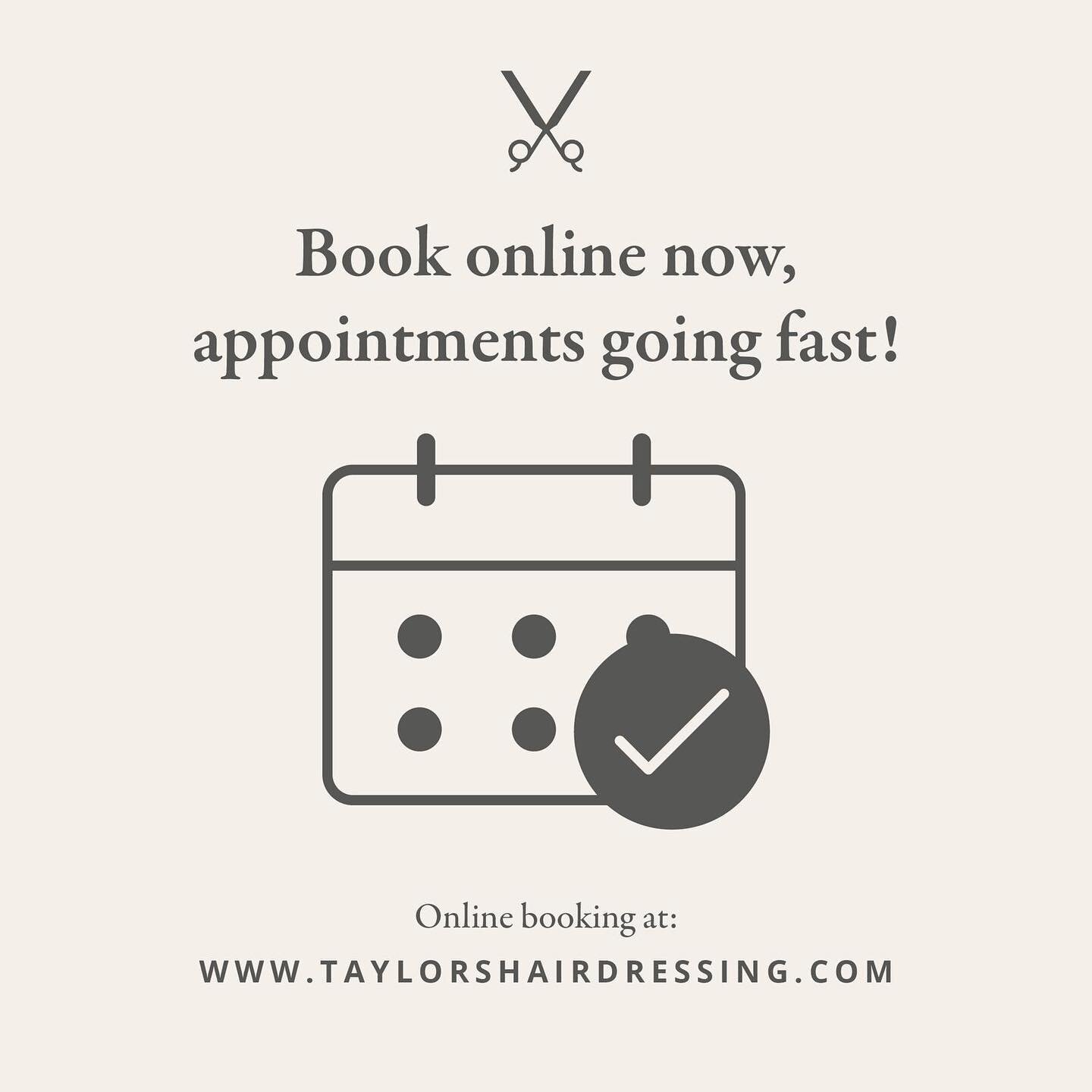 The wait is nearly over!!!
Im so looking forward to be back behind the chair again. Looks like I&rsquo;m already getting pretty busy.
Make sure you don&rsquo;t wait to long, head over to my website in my bio to get yourself booked in.
#canterburysalo