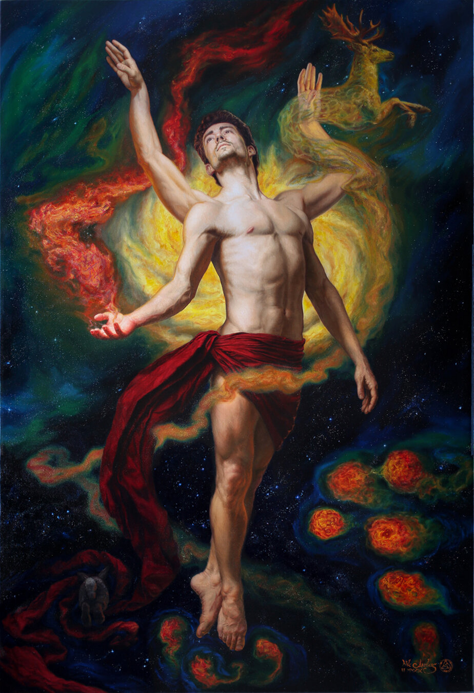 The Divine Creator — Anikis the Neo-Renaissance Painter