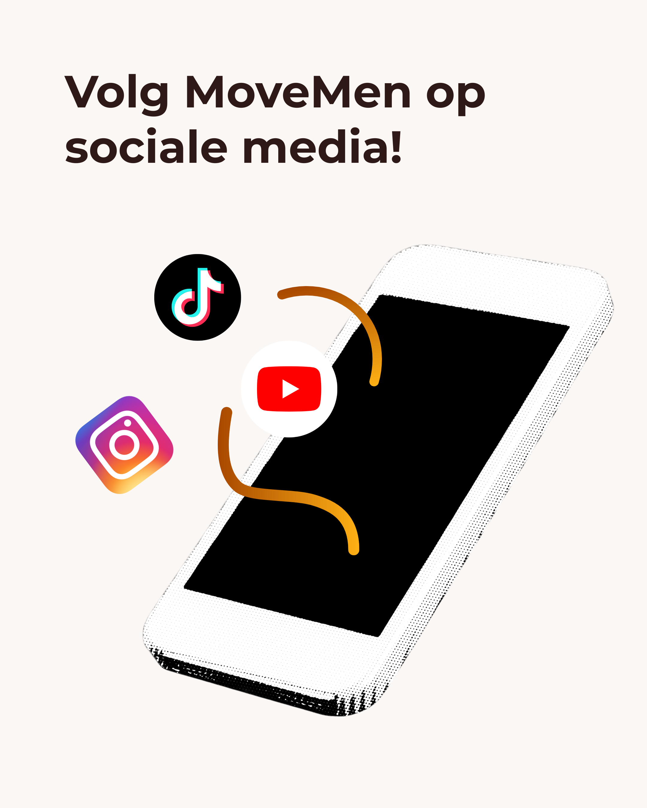 MoveMen zit op socials