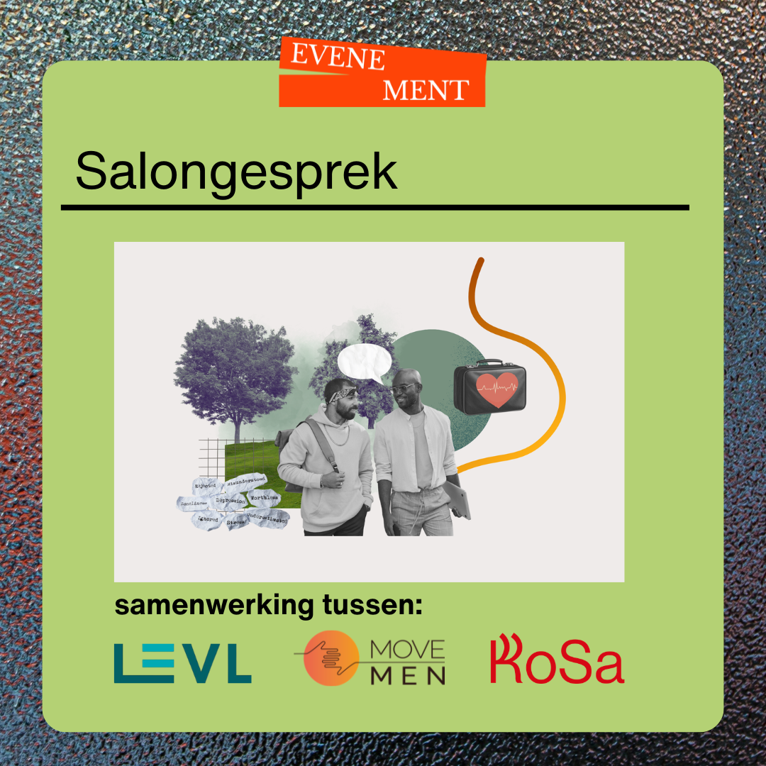 Salongesprek Mannen &amp; mentaal welzijn