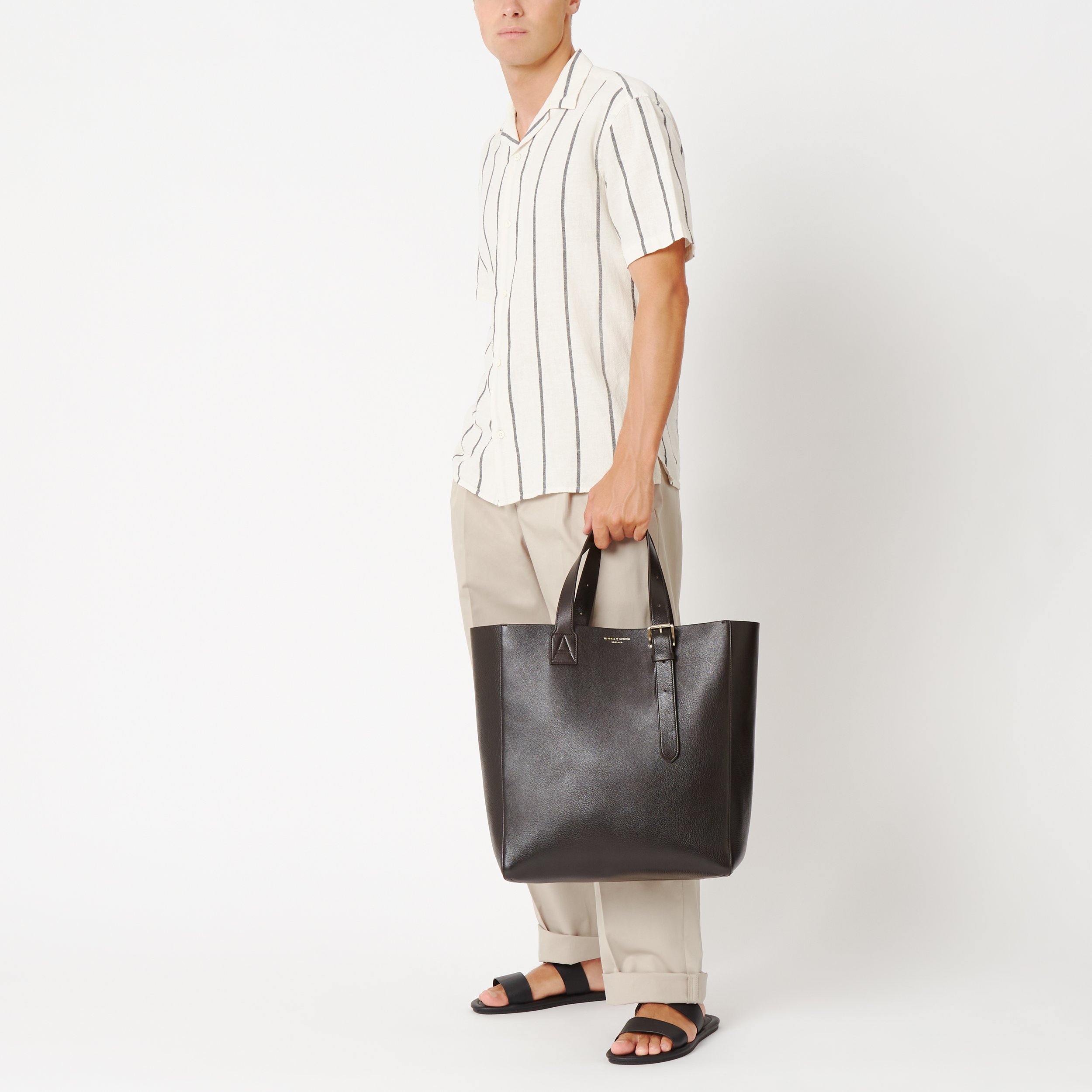 Editor's Tote Dark Brown Pebble_1.jpg