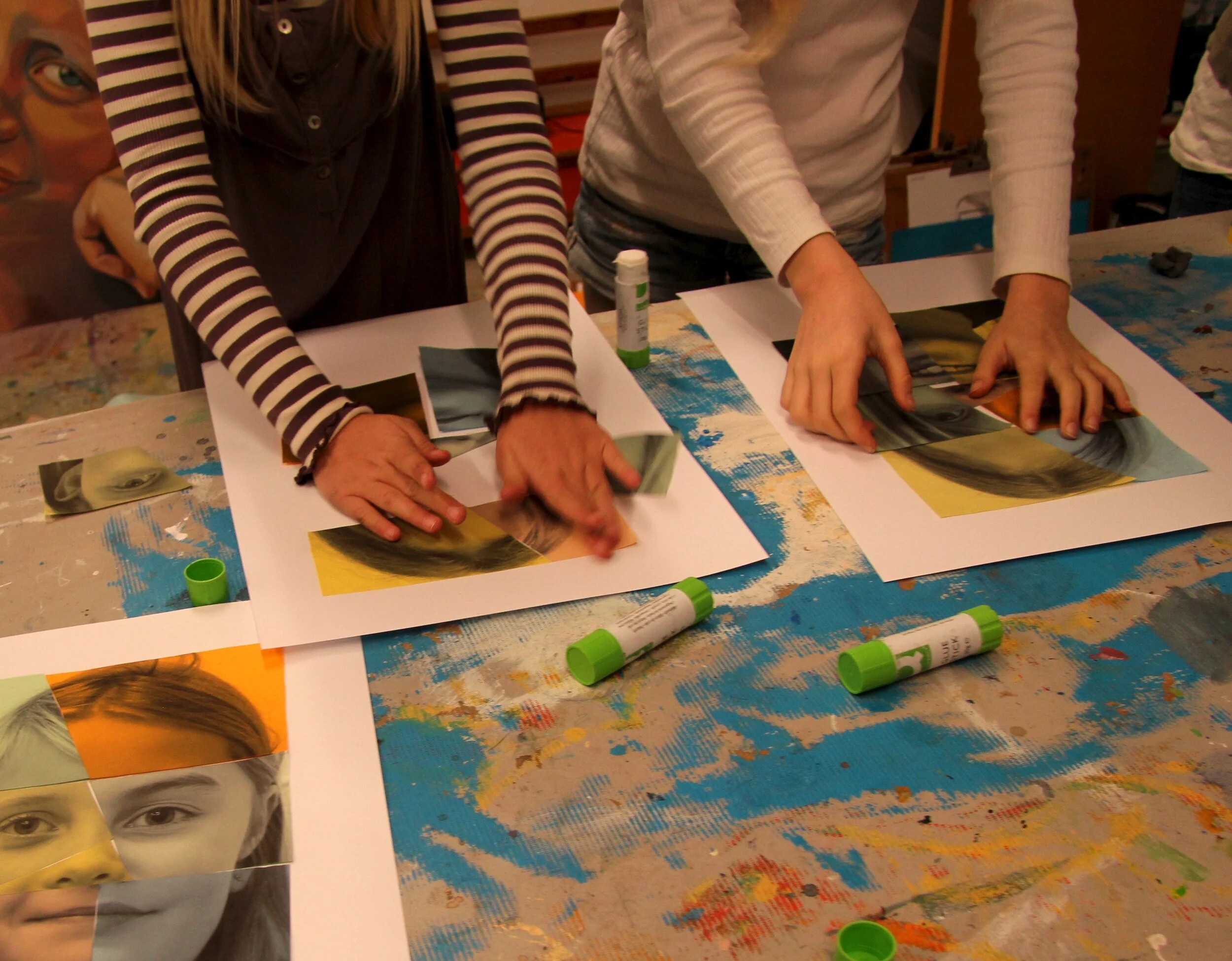 Billedskole, hybrid-portrætter