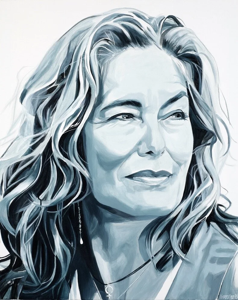 Renée Toft Simonsen, 2020, akryl på lærred, 100 x 80 cm