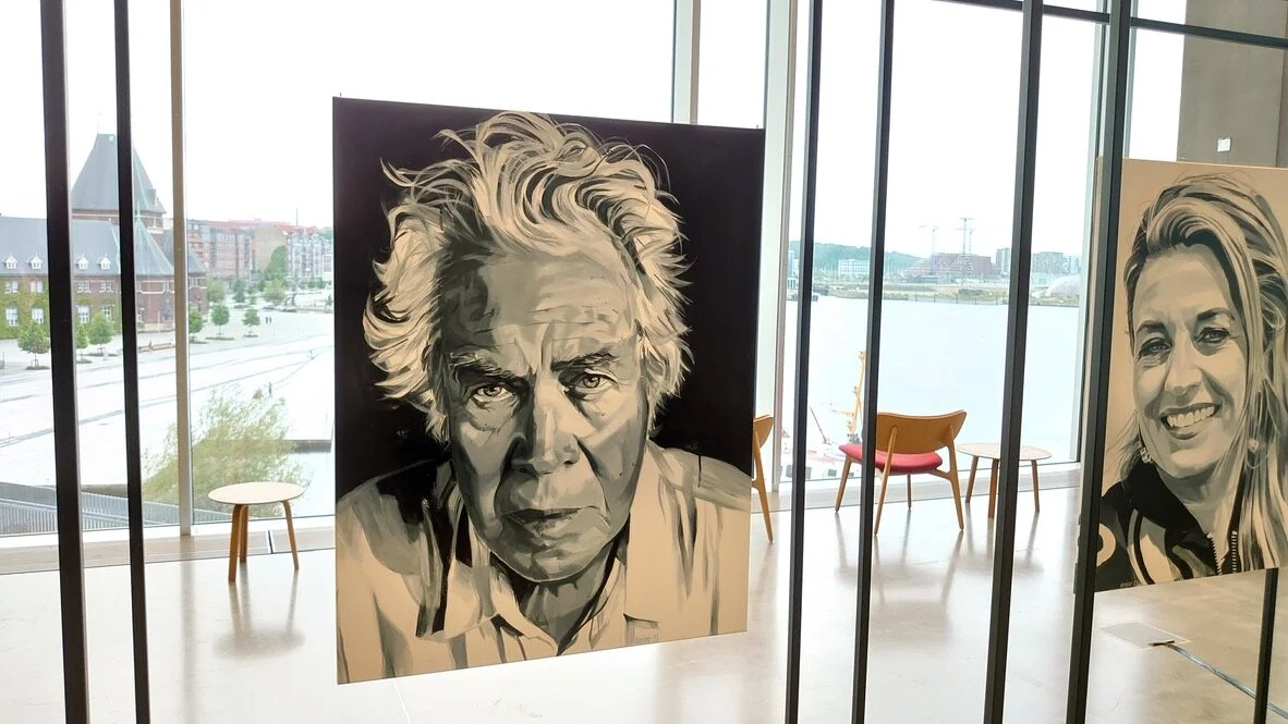 Jørgen Leth og Sissel-Jo Gazan