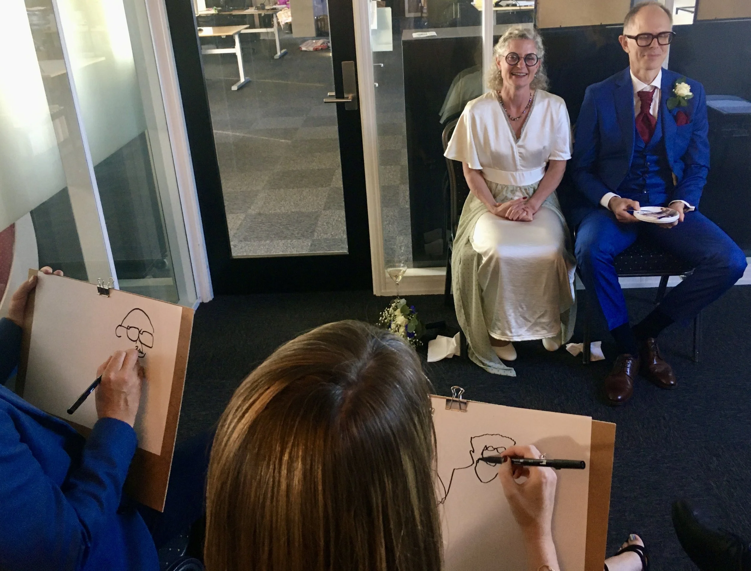 Portrætevent ved bryllup, 2023