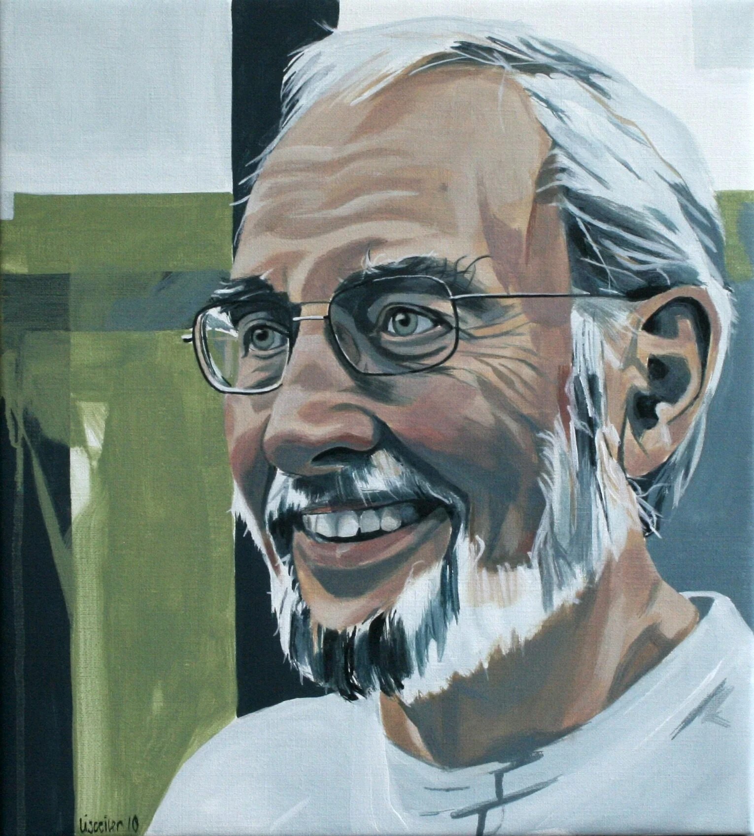 Tommy, 2010,
akryl på lærred,
50 x 45 cm