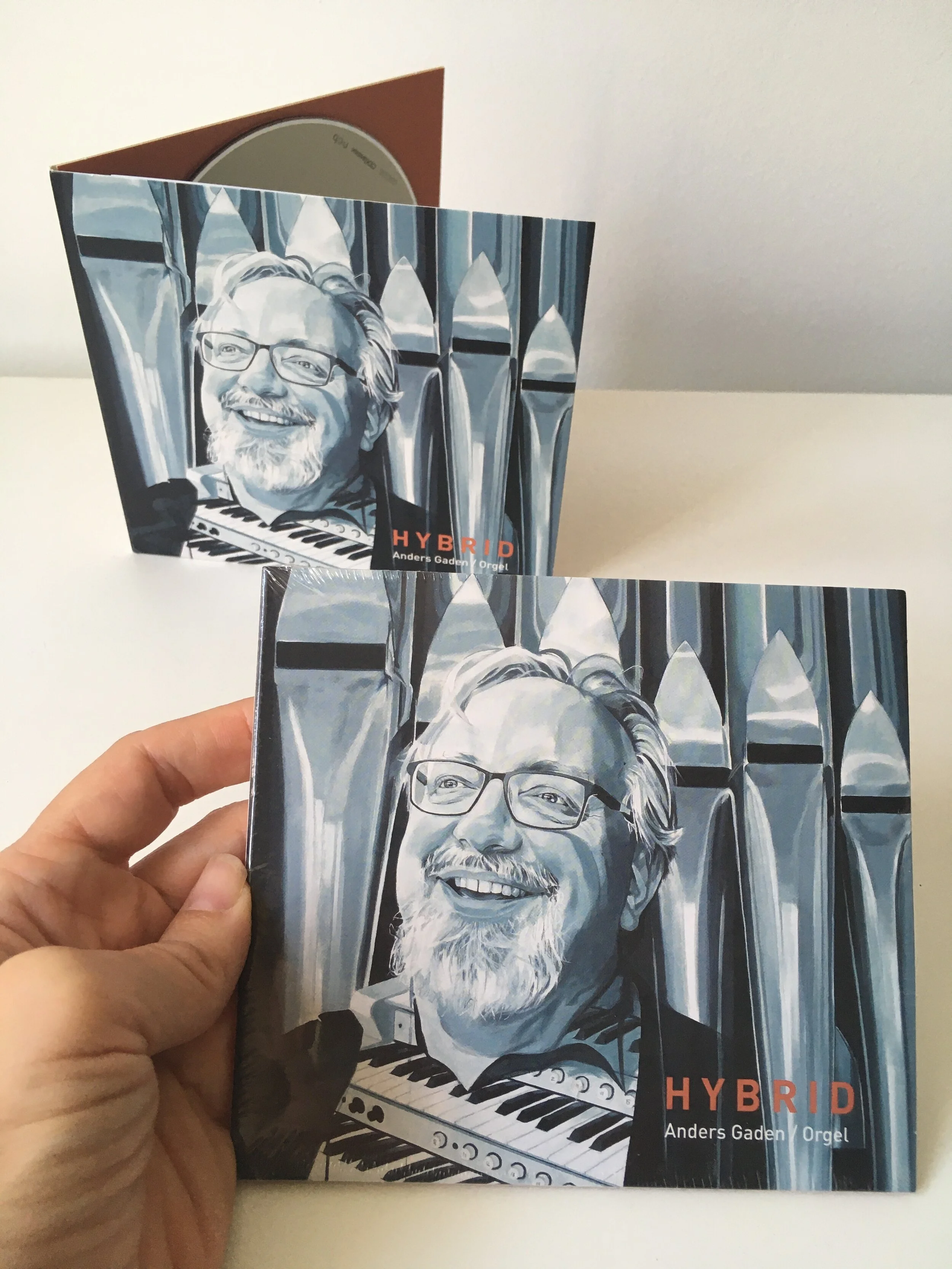 CD-cover
HYBRID
Anders Gaden og orgel