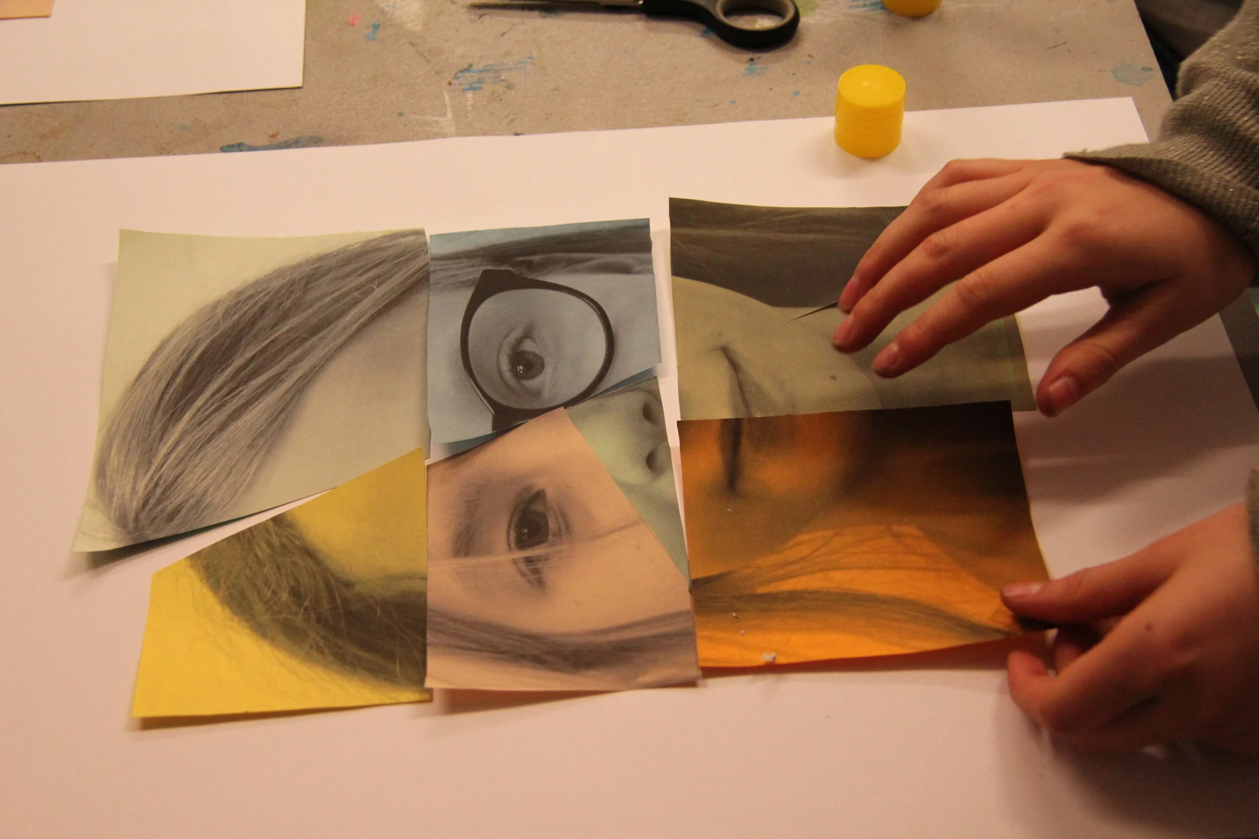 Billedskole, hybrid-portrætter