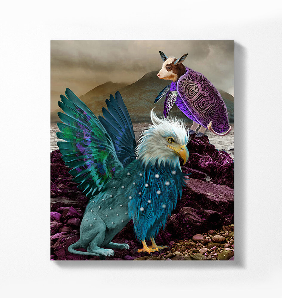 Gryphon and Mockturtle canvas.jpg