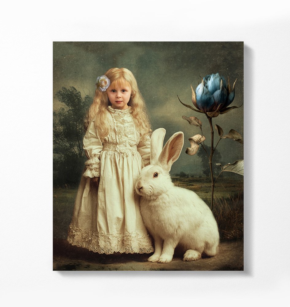 Girl and Rabbit canvas.jpg