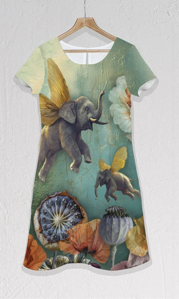 Madeina Flying Elephants trumpa suknele mockup priekis.jpg