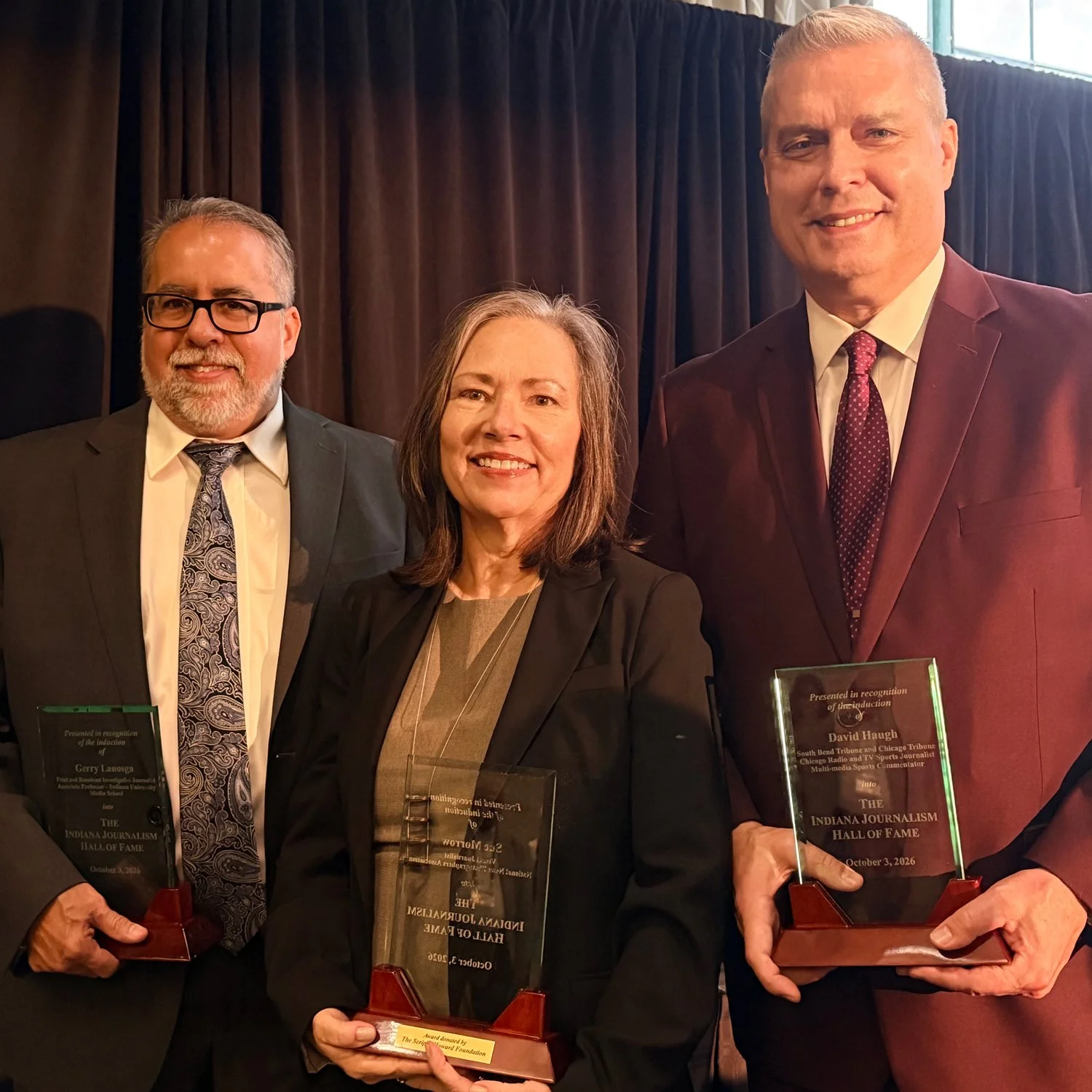 Ceremony honors new members,  student journalists