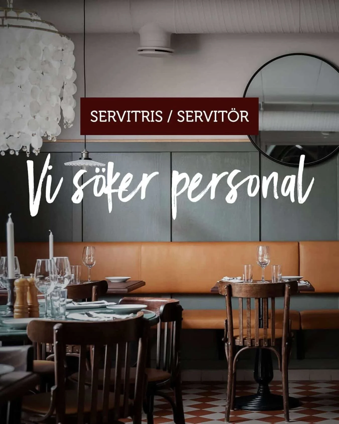 Gamla Enskede matbod v&auml;xer och s&ouml;ker nu en erfaren servispersonal p&aring; heltid.

Vi &auml;r en kvarterskrog med h&ouml;ga ambitioner och ett team som brinner f&ouml;r service, mat och dryck. Nu vill vi st&auml;rka upp med ytterligare en 