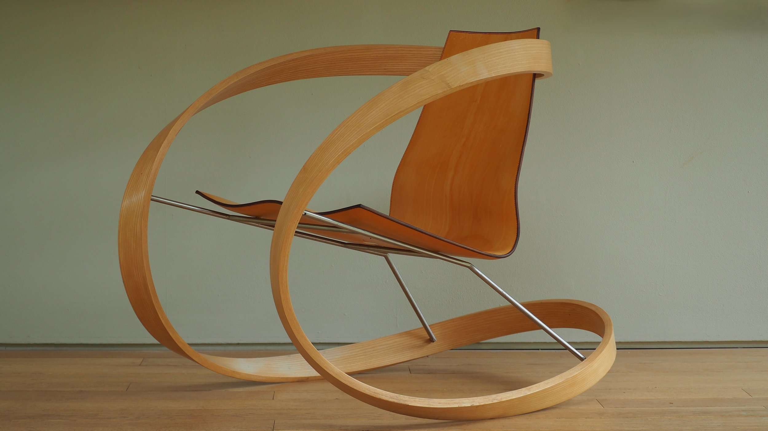 Work of the Week | Katie Walker, Ribbon rocking chair, Designed 2006, Made 2018