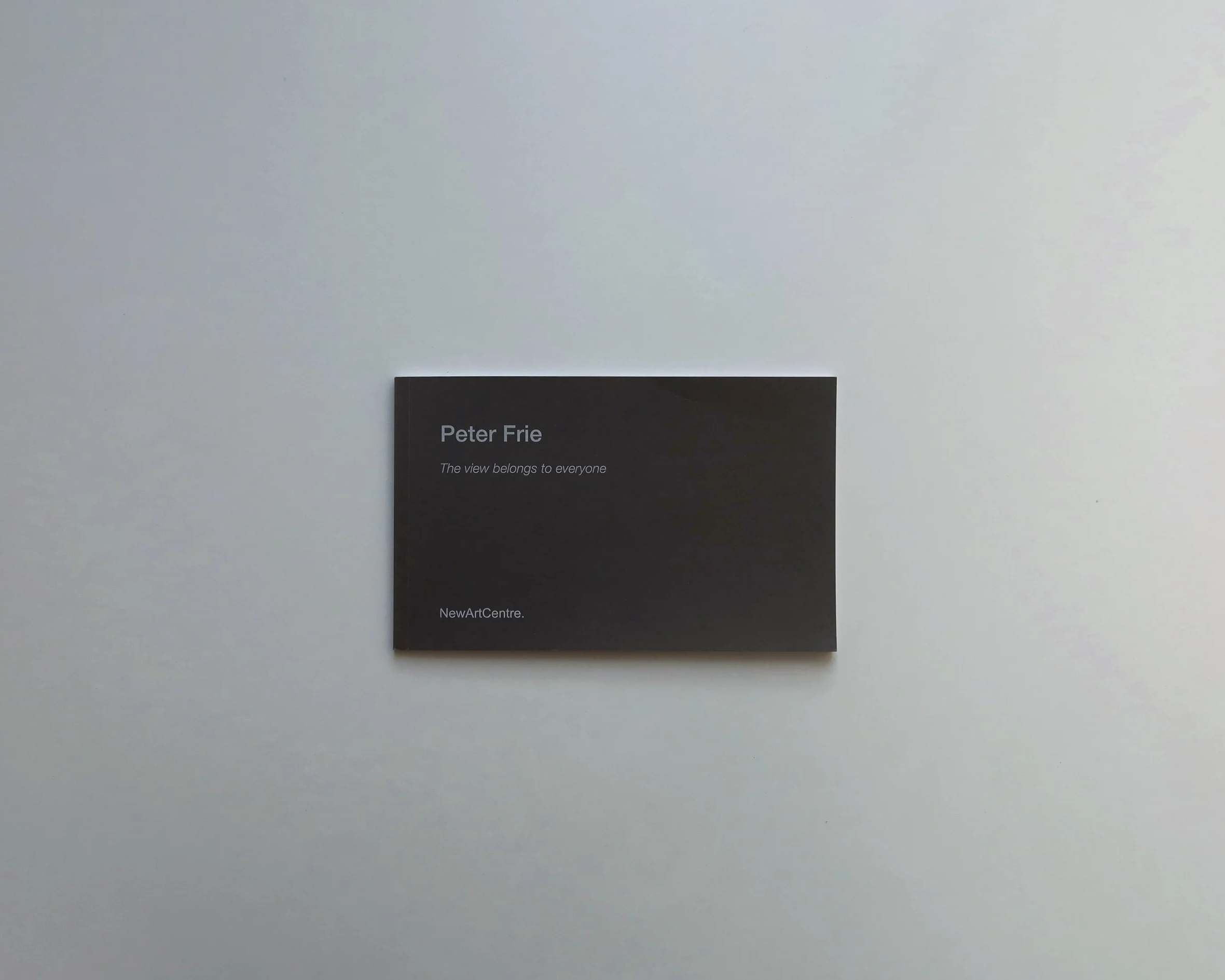 Peter Frie: the view belongs to everyone catalogue
