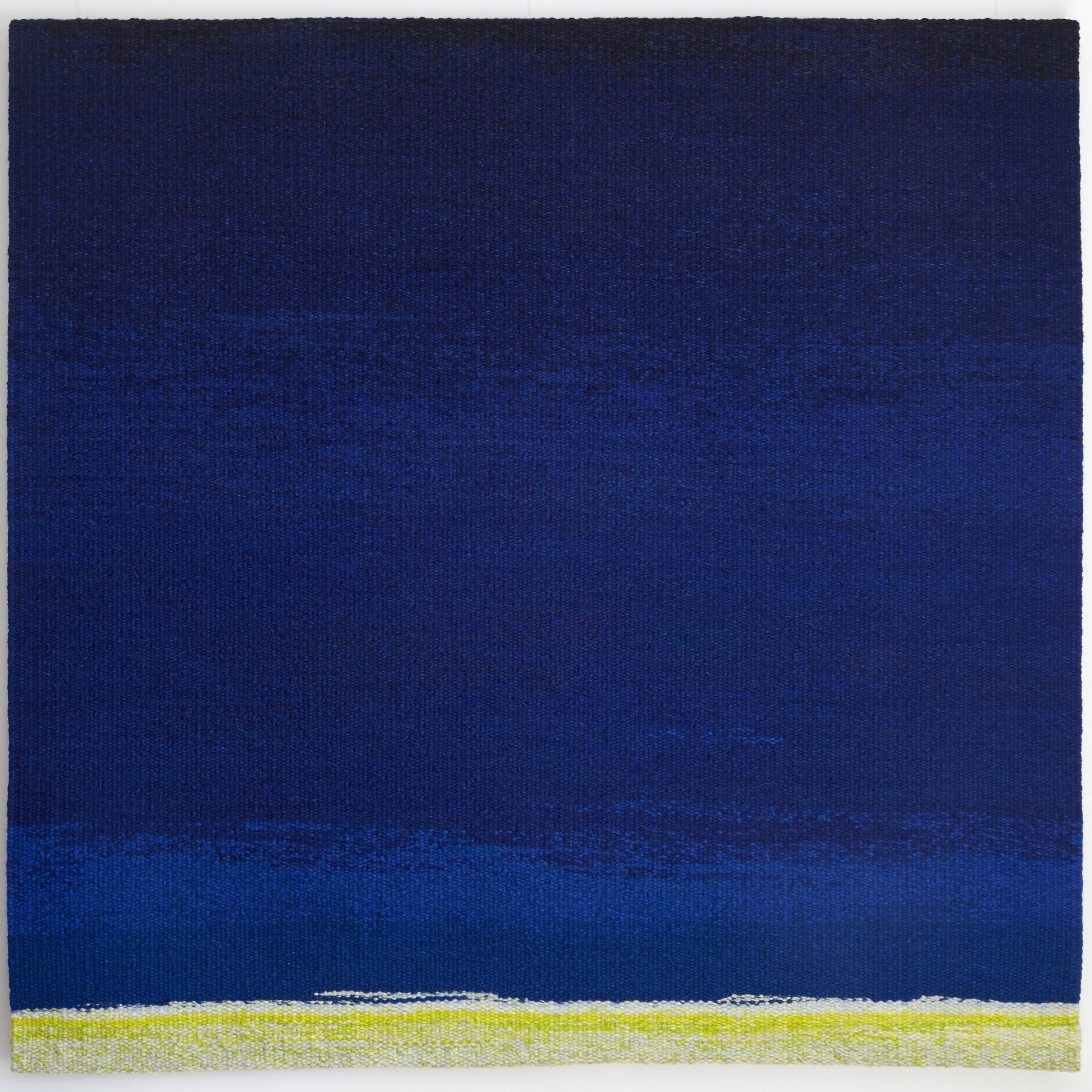 Justine Randall, 5, The Night Sky: Dusk, 2018, Wool, cotton warp, 170 x 170 cm / 66 ⅞ x 66 ⅞ in.