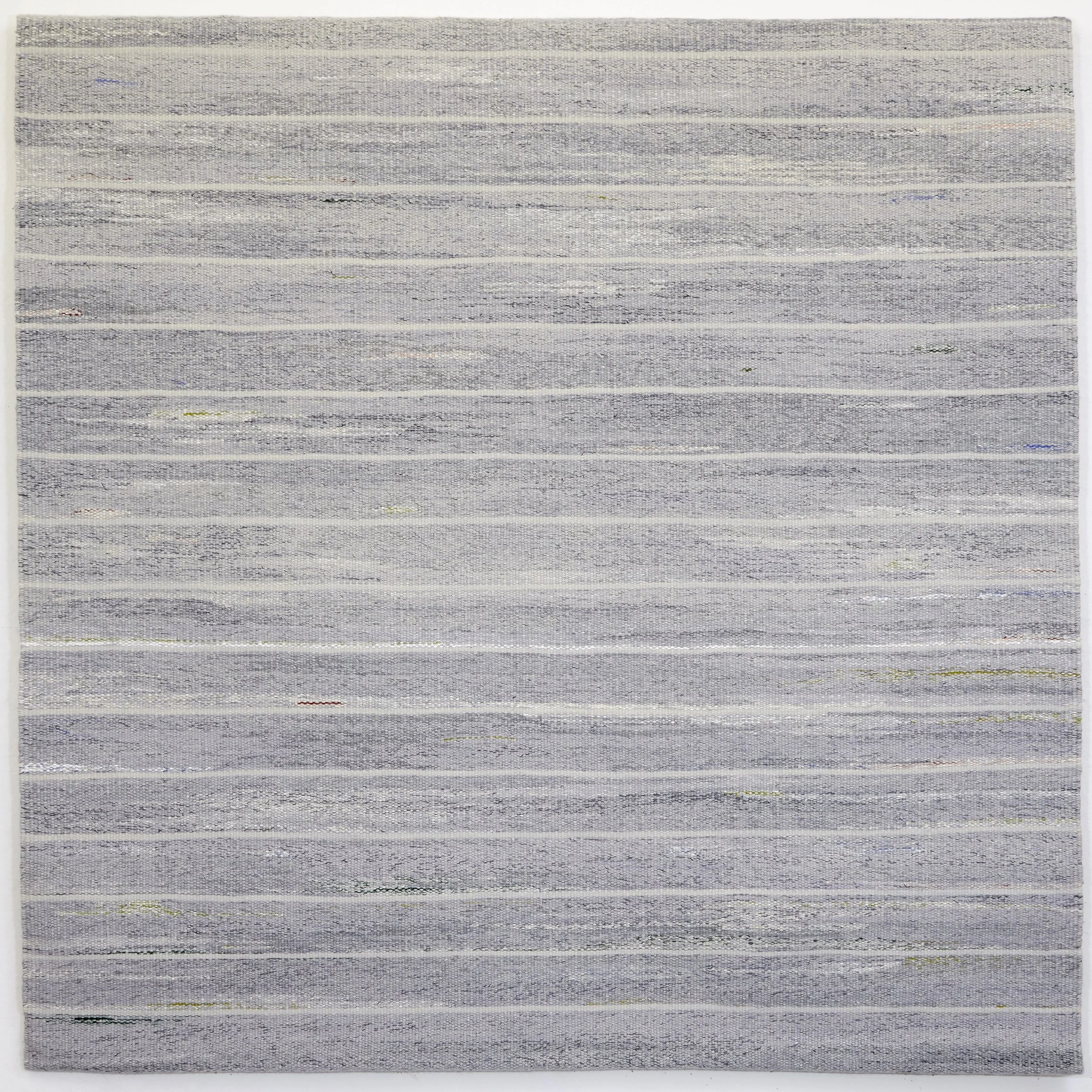 Justine Randall, 2, The Night Sky: Daybreak, 2017, Wool, cotton warp, 168 x 170 cm / 66 ⅛ x 66 ⅞ in.