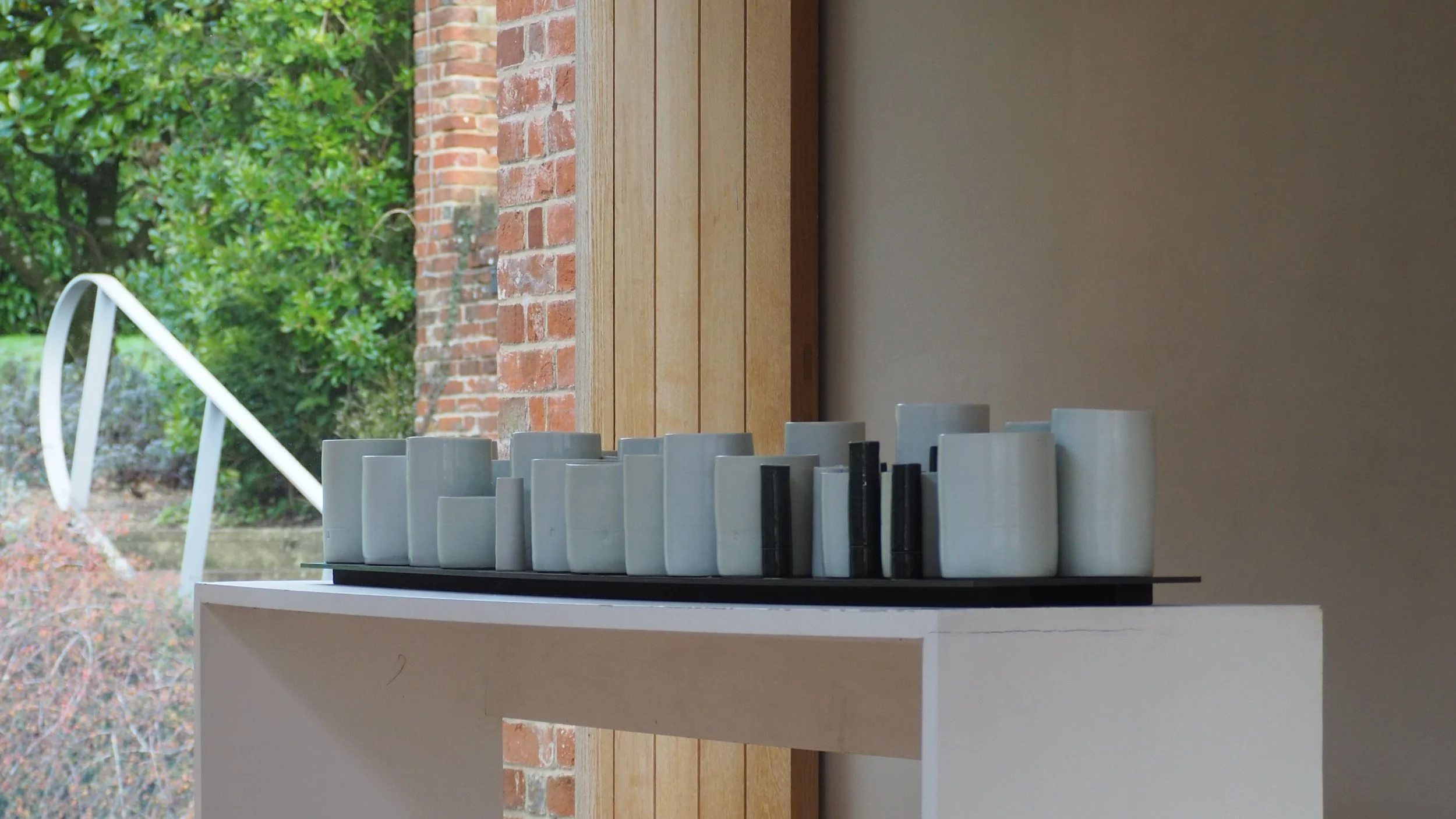 Edmund de Waal, Last Things, 2006, Porcelain and steel